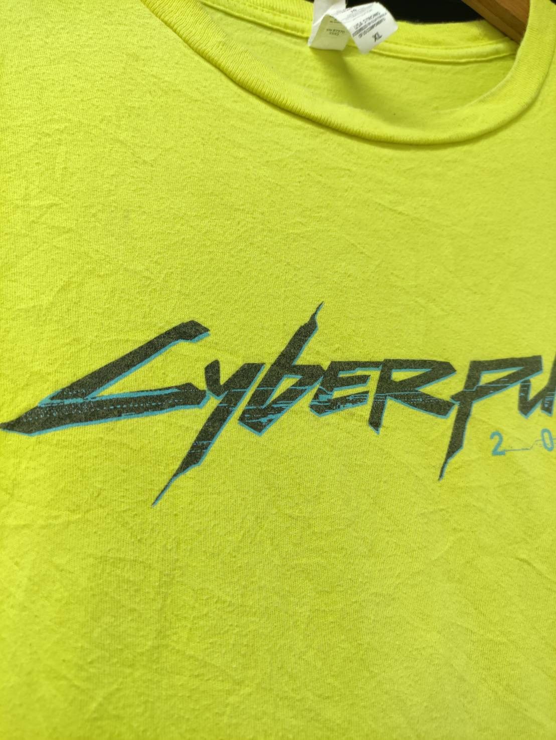 Playstation Cyberpunk 2077 Action Role-Playing Game Promo T-Shirt Size US XL / EU 56 / 4 - 3 Thumbnail