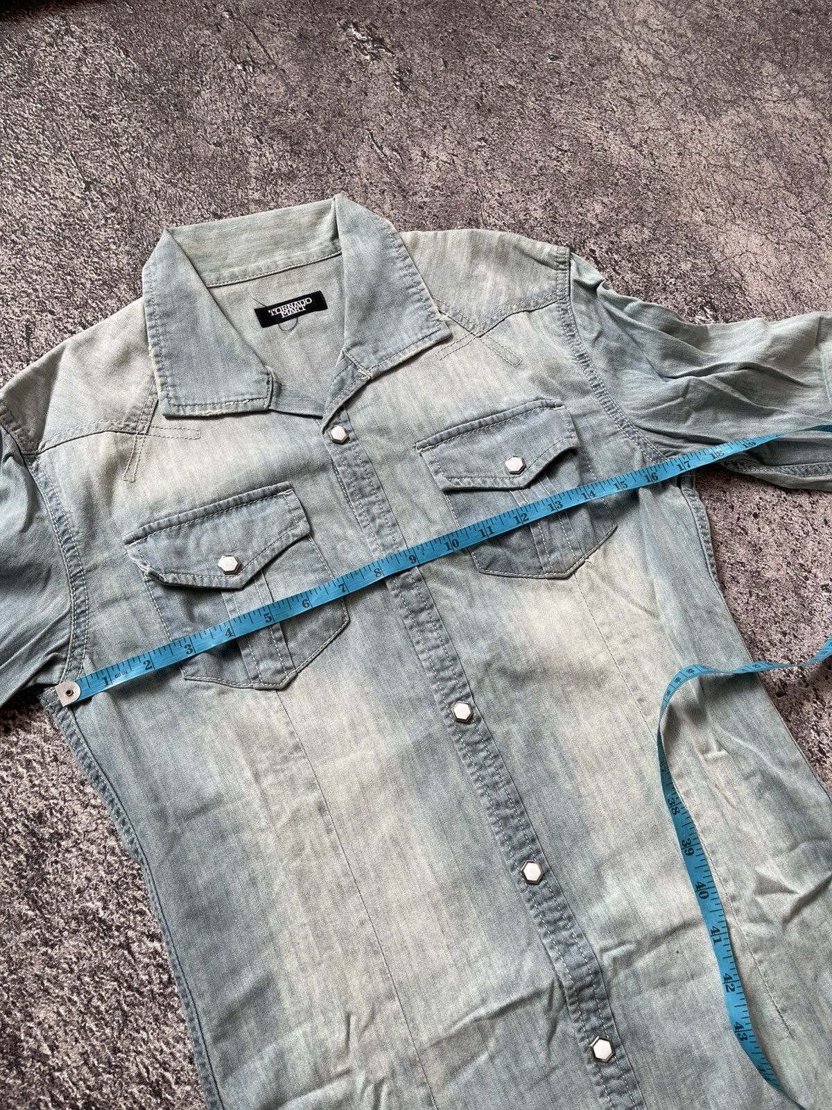 Tornado Mart Tornado Mart ifsixwasnine jeans shirt Size US M / EU 48-50 / 2 - 11 Thumbnail