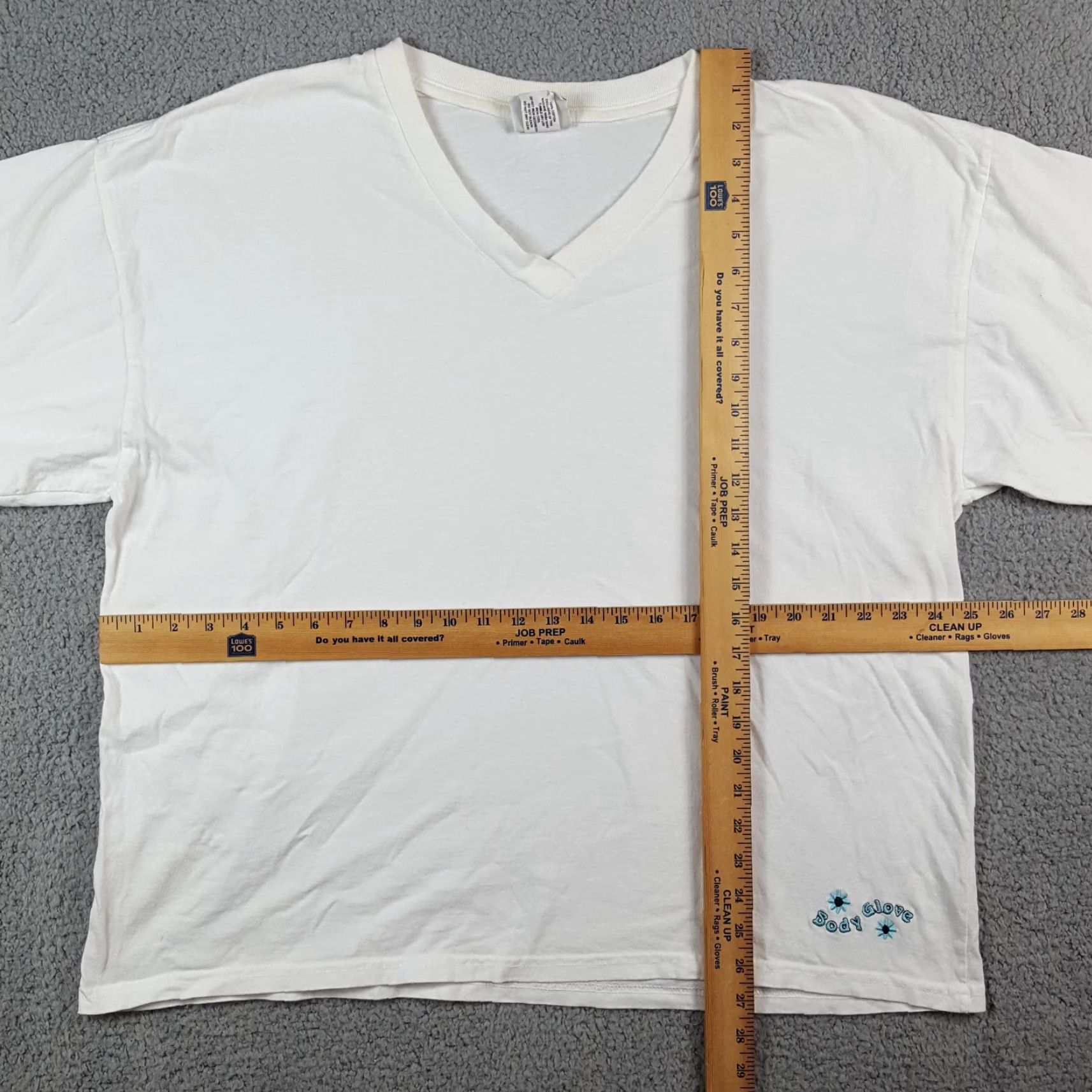Body Glove VINTAGE Body Glove Cropped T-Shirt Shirt Women's XL White Flower 90s Beach Made in Canada Size XL / US 12-14 / IT 48-50 - 8 Thumbnail