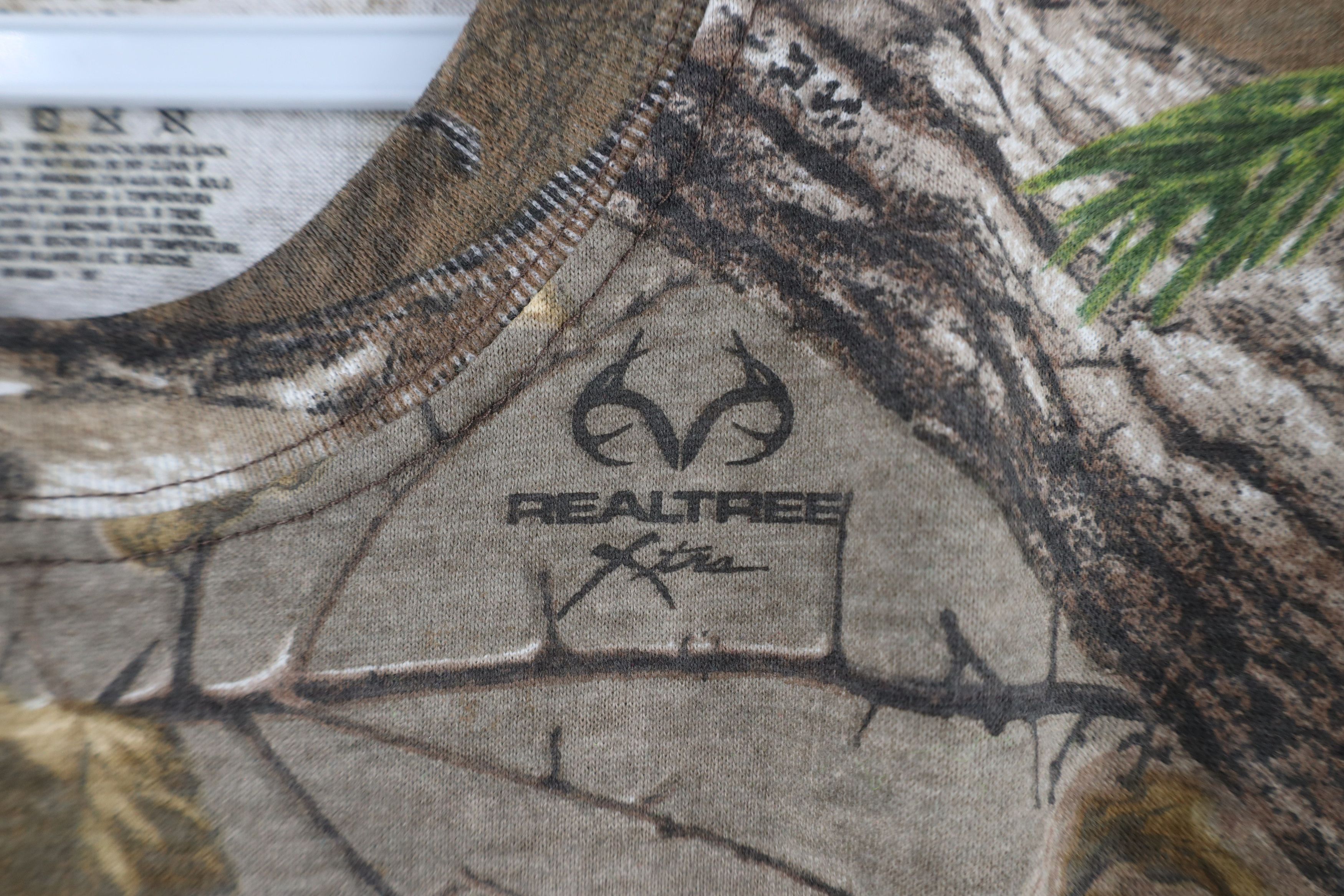 Russell Athletic × Vintage Vintage Russell Athletic Camouflage Long Sleeve T-Shirt Size US S / EU 44-46 / 1 - 6 Thumbnail