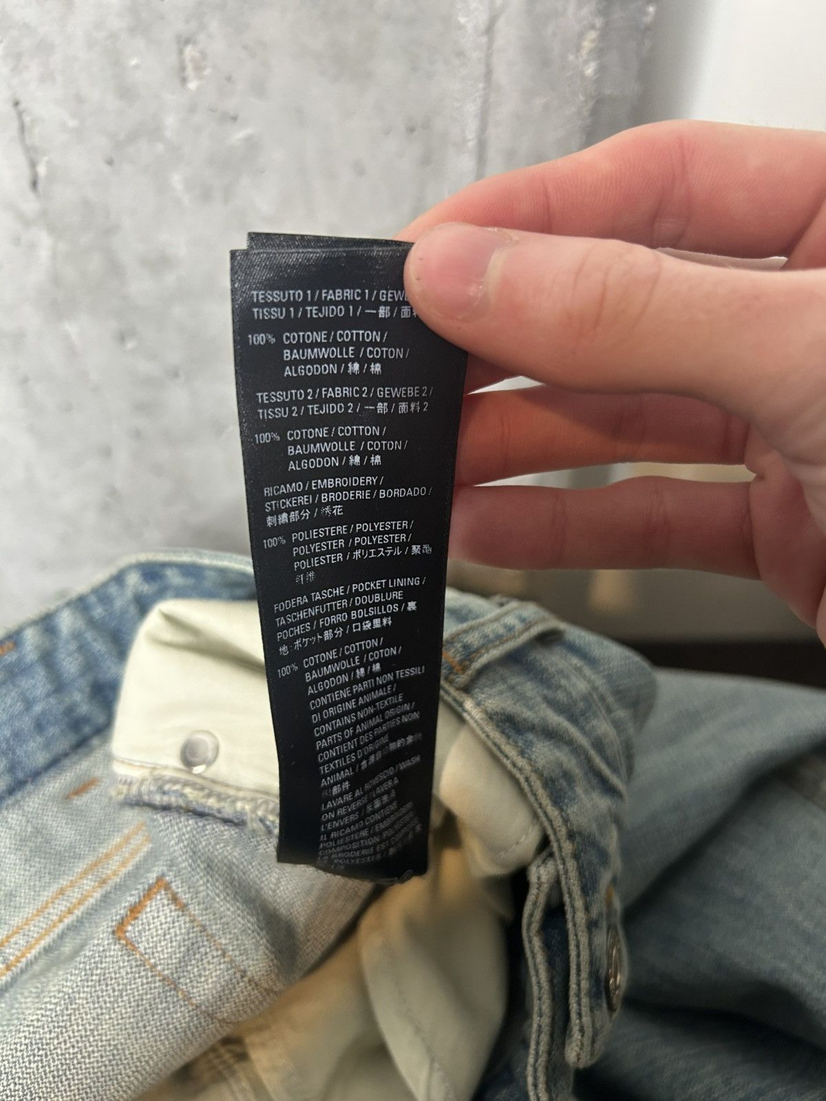 Balenciaga GRAIL HYBRID FLANNEL JEANS Size US 32 / EU 48 - 17 Thumbnail