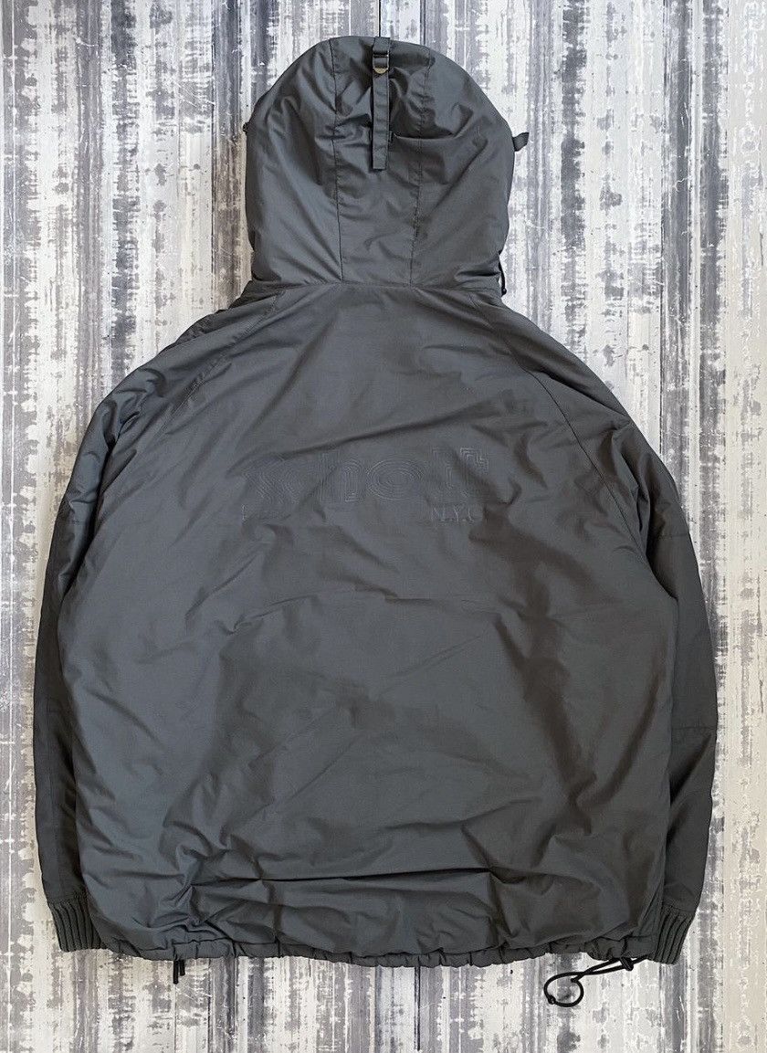 Schott Schott super rare graphite pure nylon padded hooded Size US XL / EU 56 / 4 - 5 Thumbnail