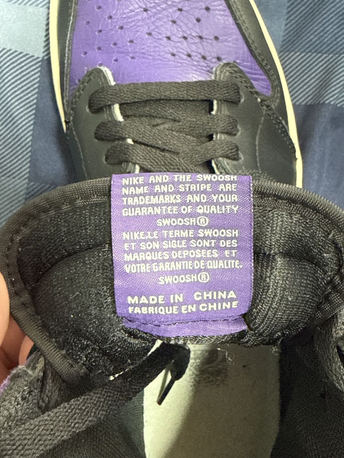 Jordan Brand Jordan 1 Court Purple Size US 11 / EU 44 - 6 Thumbnail