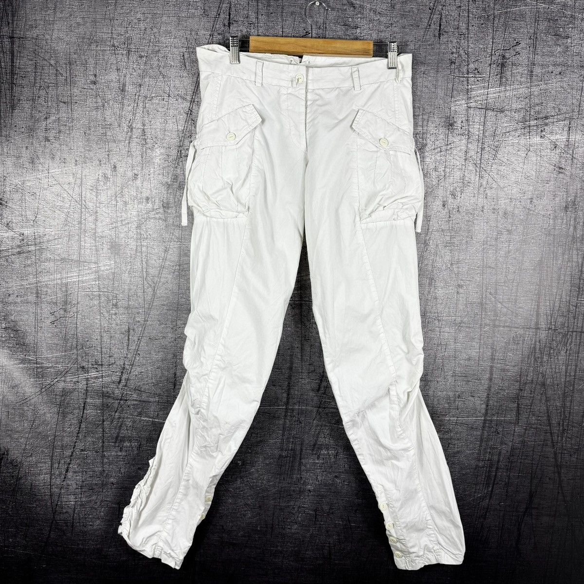 Marithe + Francois Girbaud Y2K Marithe Francois girbaud bondage avant-garde cargo pants Size 30" / US 8 / IT 44 - 1 Thumbnail