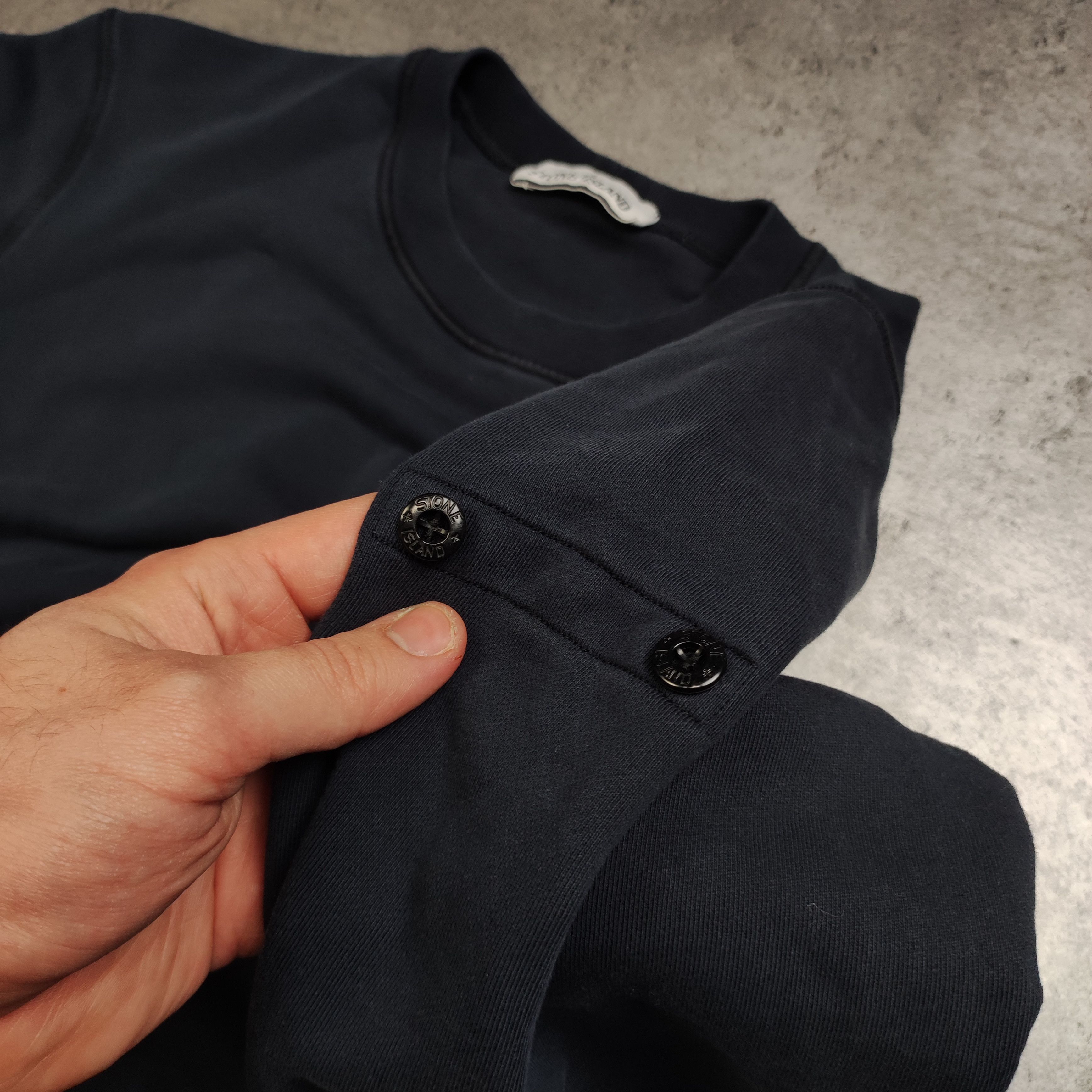 Massimo Osti × Stone Island Stone Island Massimo Osti Dark Navy Classic Sweatshirt Size US S / EU 44-46 / 1 - 4 Thumbnail