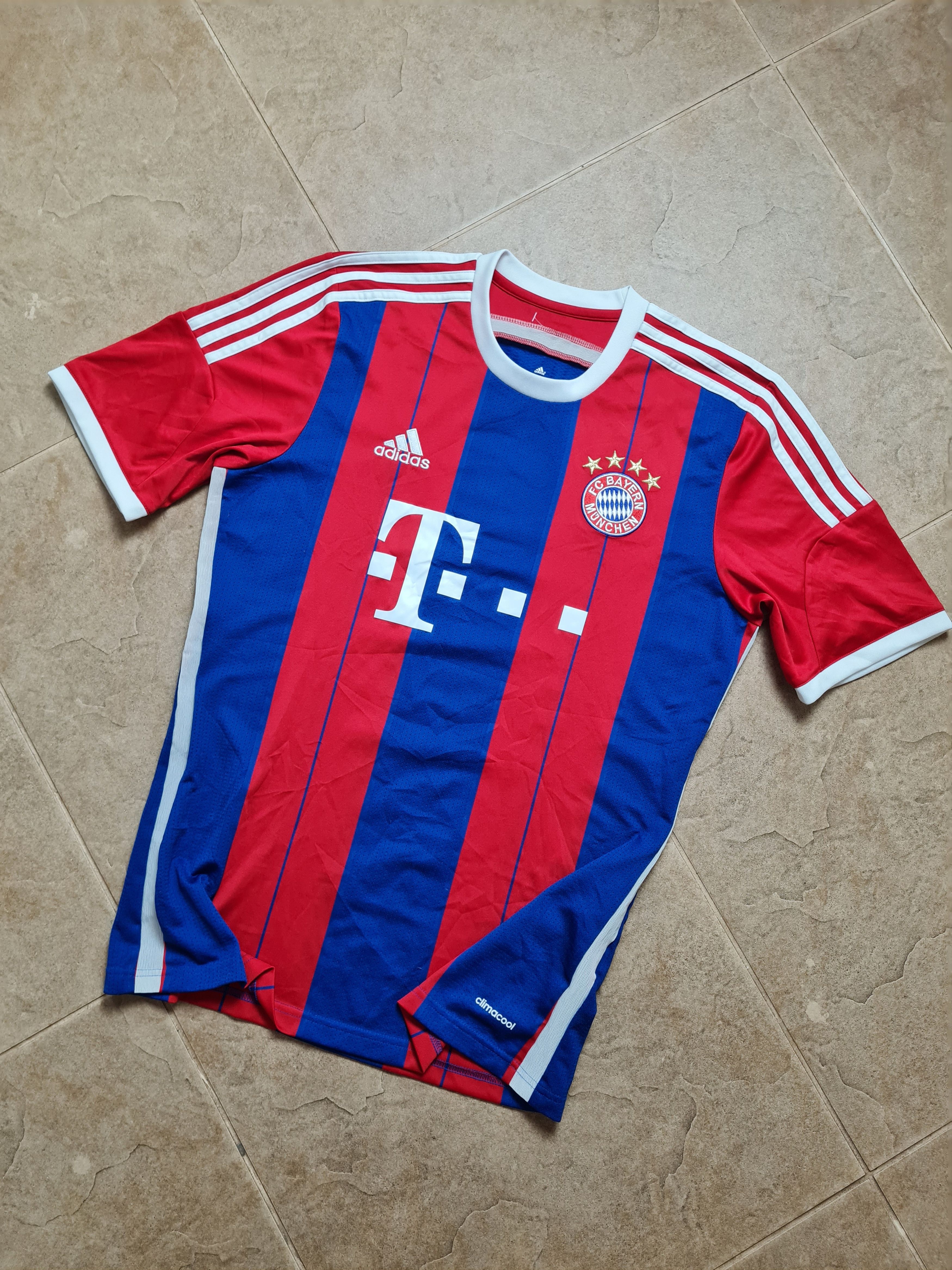 Adidas BAYERN MUNICH HOME FOOTBALL SHIRT 2014/2015 ADIDAS SOCCER Size US M / EU 48-50 / 2 - 8 Thumbnail