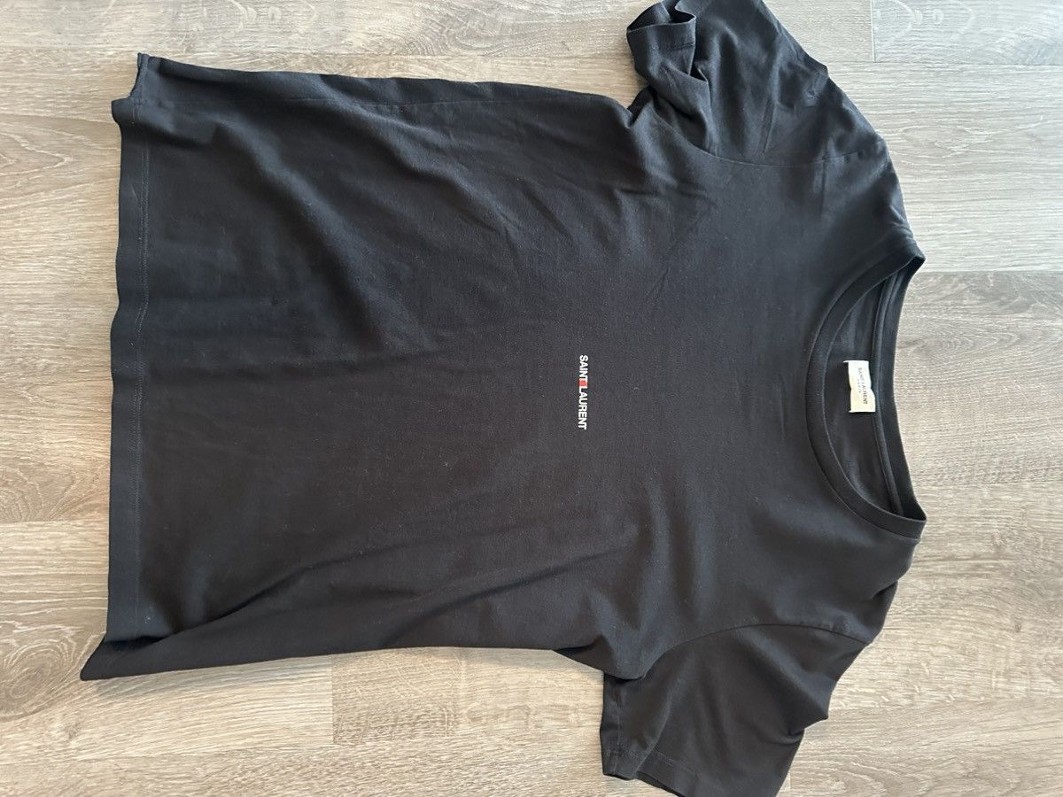 Saint Laurent Paris SAINT LAURENT RIVE GAUCHE T-SHIRT Size US M / EU 48-50 / 2 - 1 Thumbnail