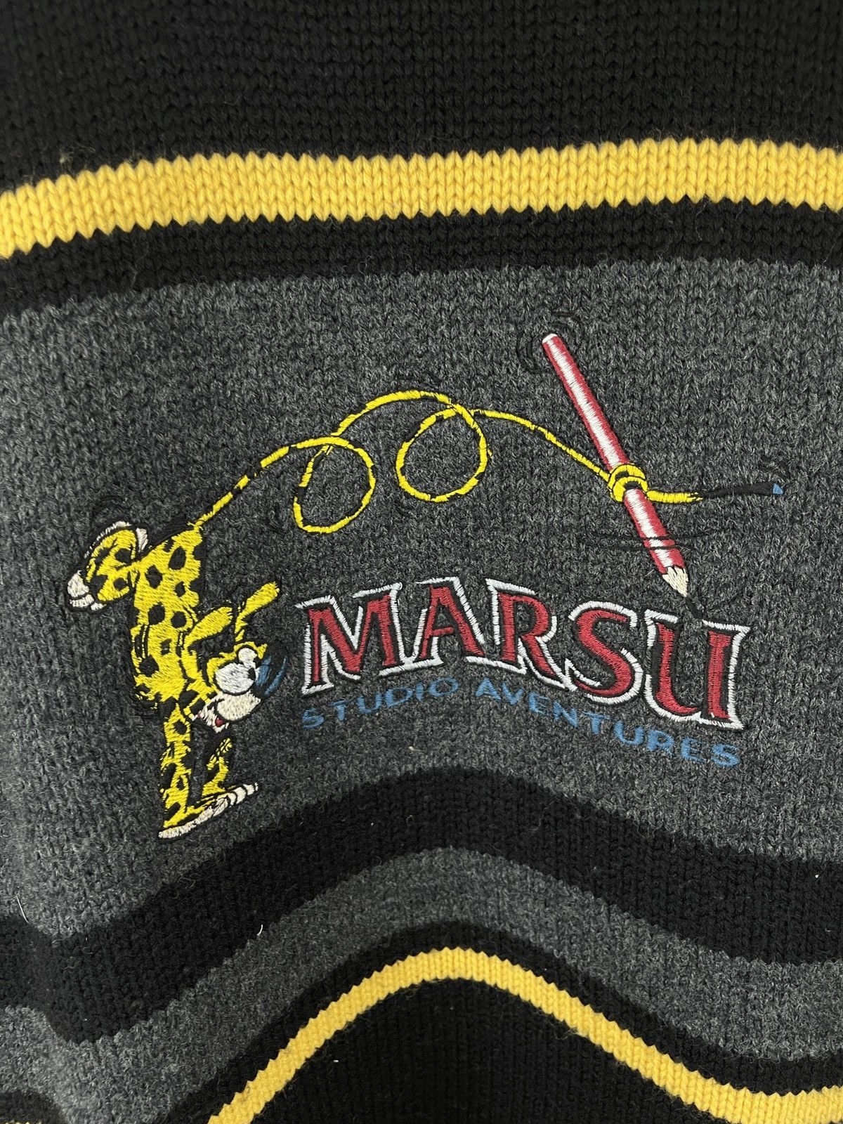 Vintage Marsupilami Studio adventures marsu 1997 high neck sweater Size US L / EU 52-54 / 3 - 5 Thumbnail