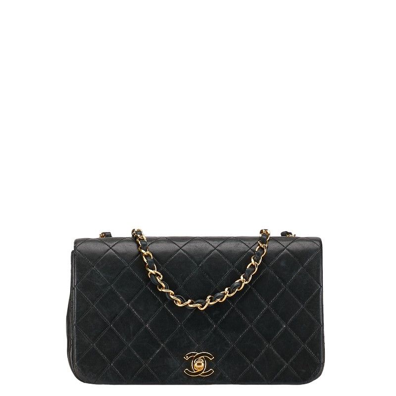 Chanel Chanel Chanel Matelasse 23 Lambskin Single Flap Shoulder Bag Leather Shoulder Bag 1番台 in Very Good Condition Size ONE SIZE - 1 Thumbnail