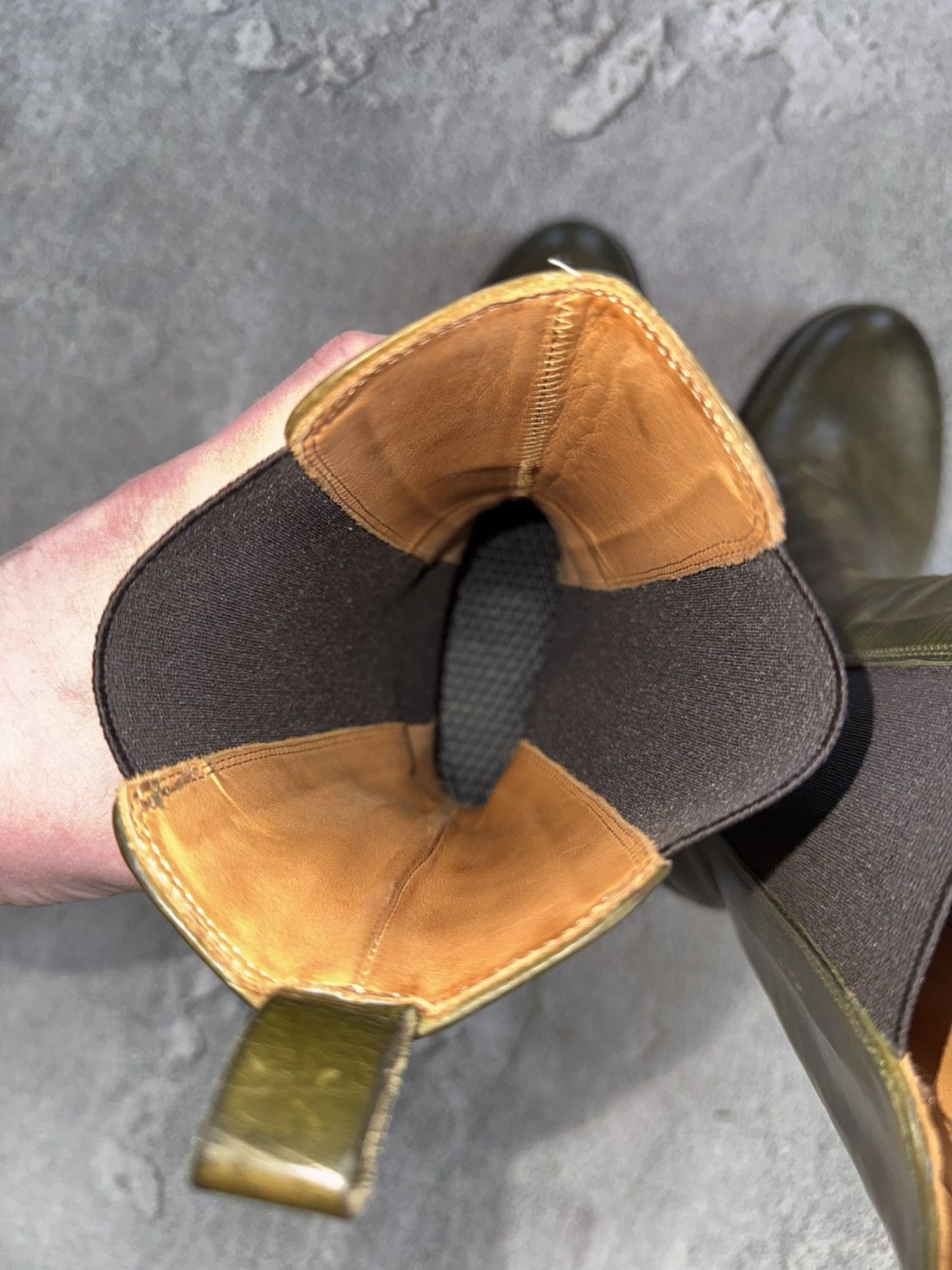 Other La Bottega Di Lisa 37size leather chelsea boots ankle shoes Size US 7 / IT 37 - 17 Thumbnail