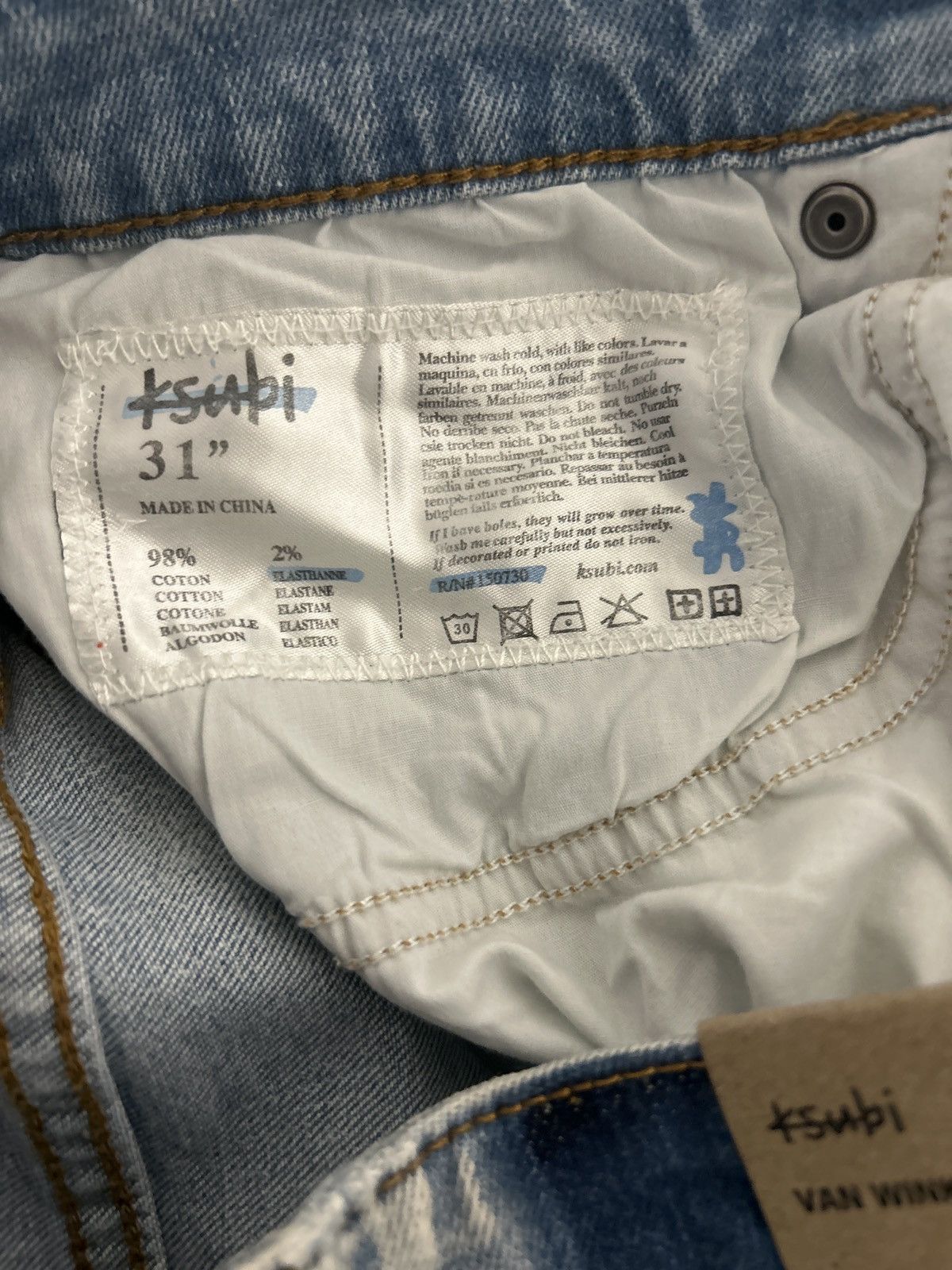 NWT Ksubi Dusted Phoenix Raval Jeans Size outlets 30