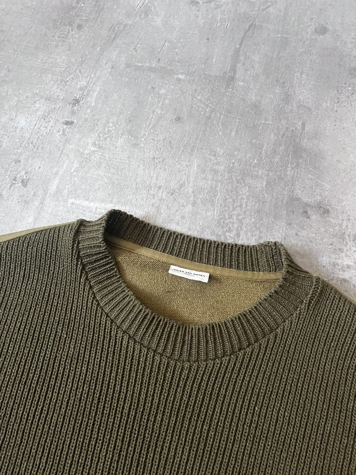 Dries Van Noten Dries Van Noten khaki green T-shirt oversized Size US M / EU 48-50 / 2 - 5 Thumbnail