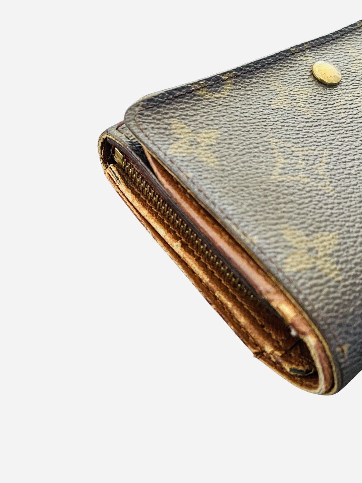 Louis Vuitton Louis Vuitton Monogram Porte Monnaie Tresor Bifold Wallet Size ONE SIZE - 5 Thumbnail