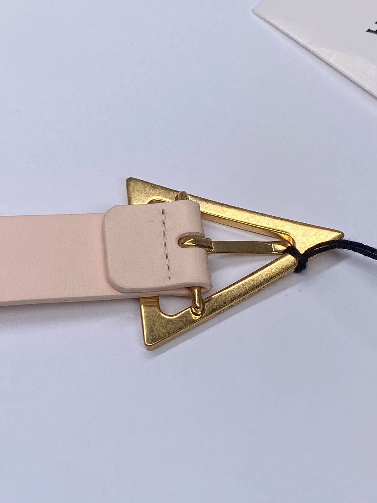 Bottega Veneta Bottega Veneta Triangle-Buckle Leather Belt size 80/32” Size ONE SIZE - 10 Thumbnail