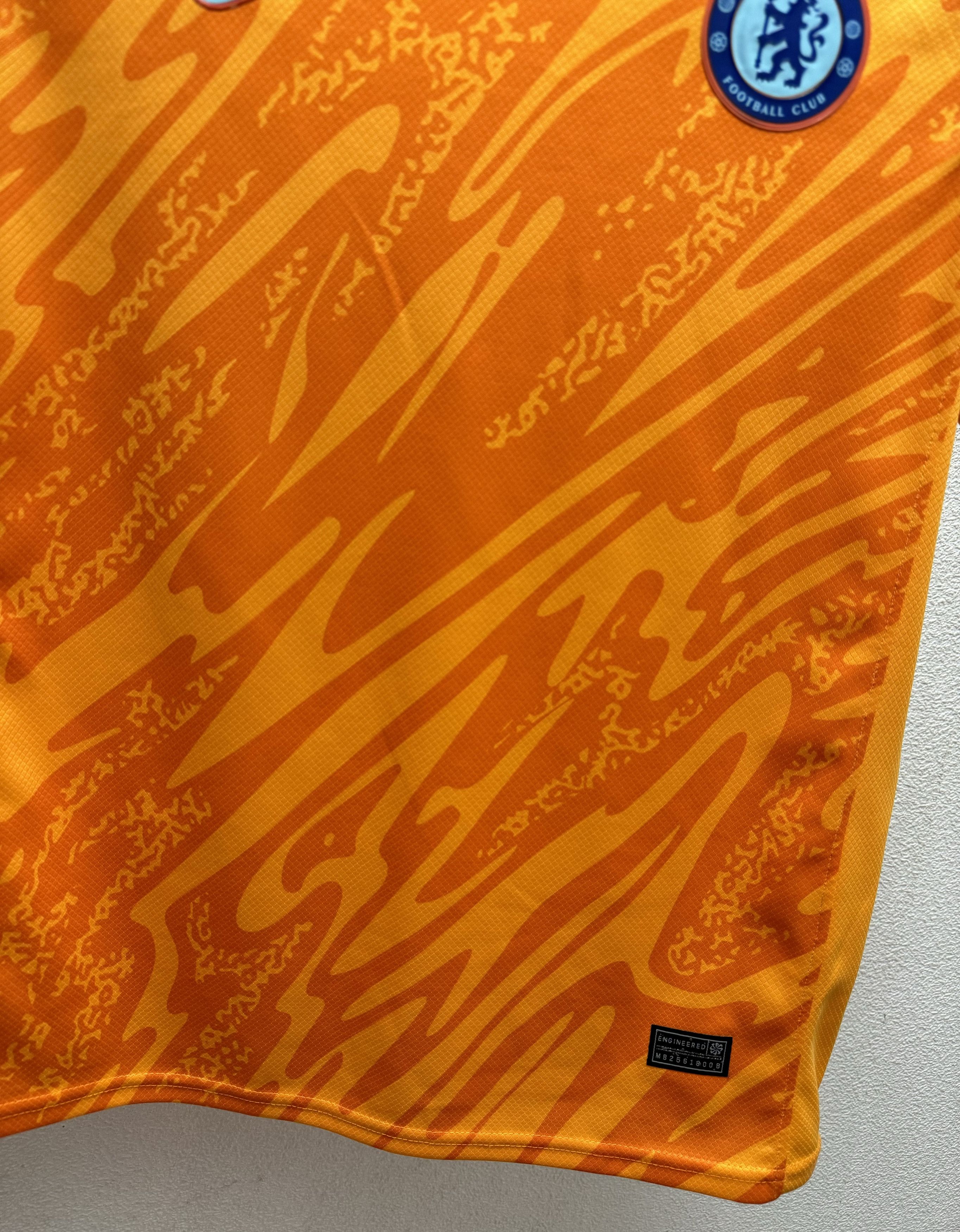 Nike Nike Chelsea orange soccer jersey S sz Size US S / EU 44-46 / 1 - 7 Thumbnail