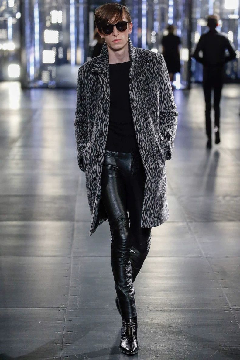 Saint Laurent Paris Saint Laurent Paris Leopard print cashmere coat-2506 Size US M / EU 48-50 / 2 - 5 Thumbnail