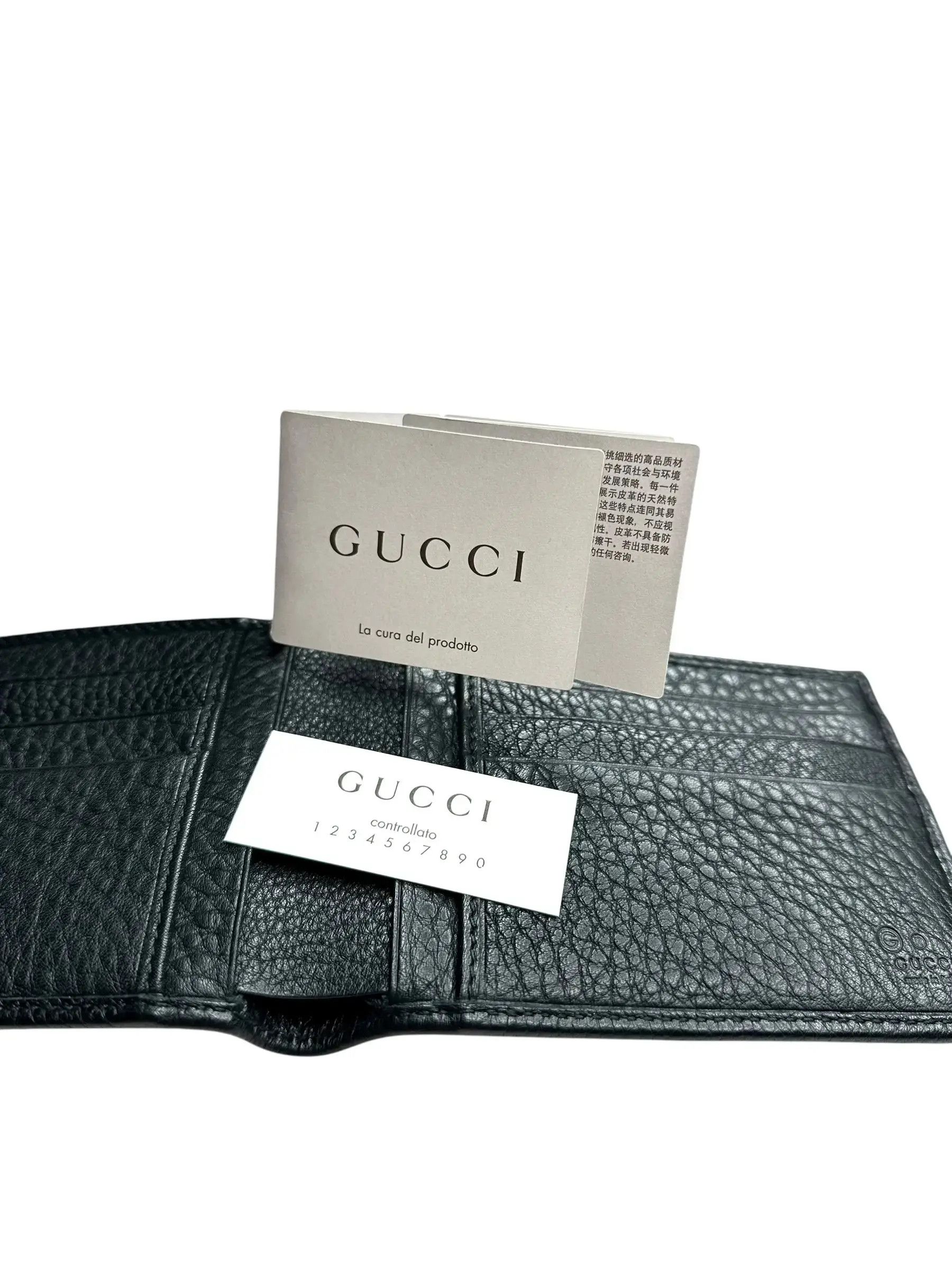Gucci Gucci leather classic wallet brand new with docs Size ONE SIZE - 5 Thumbnail