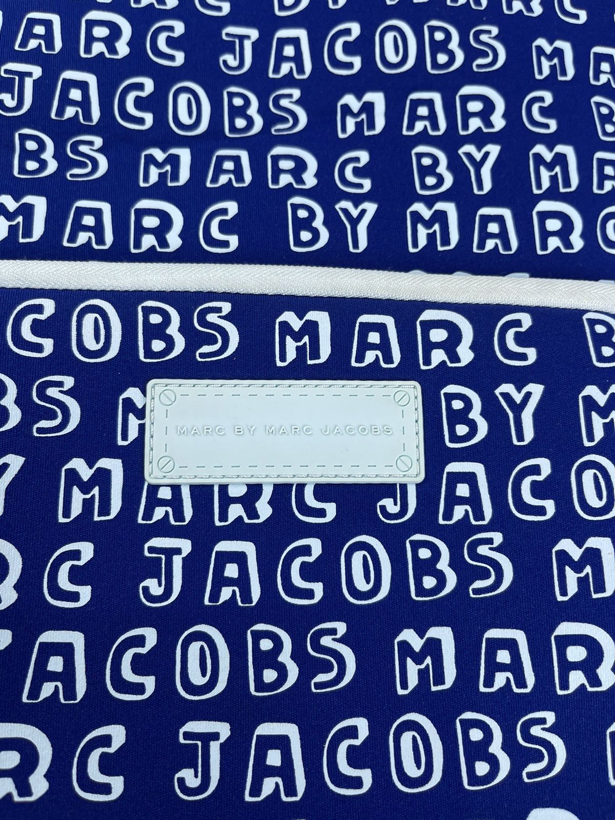 Marc Jacobs Marc Jacobs Backpack Monogram Blue Size ONE SIZE - 4 Thumbnail