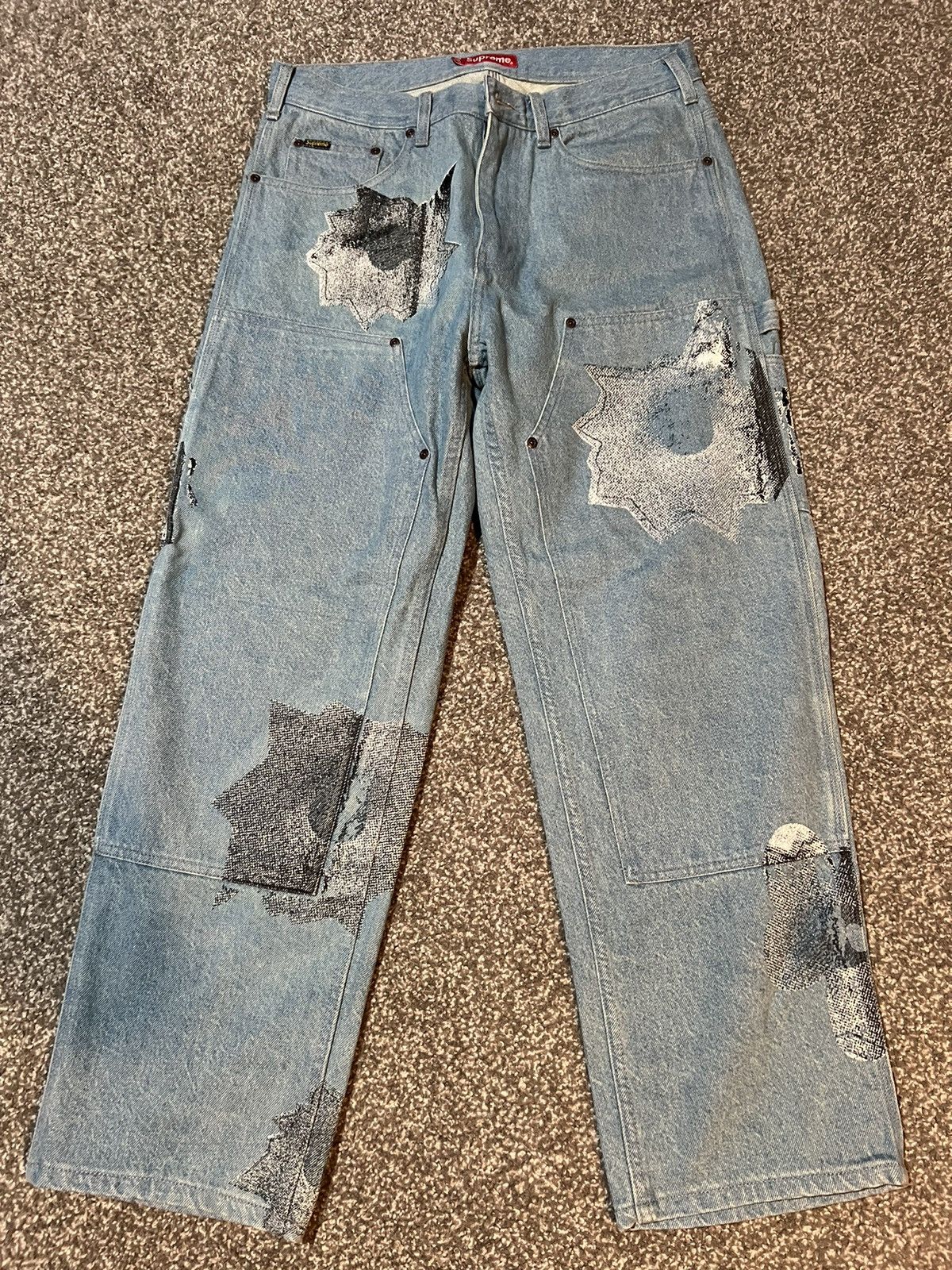 Supreme Supreme Nate lowman double knee painter pant | Grailed