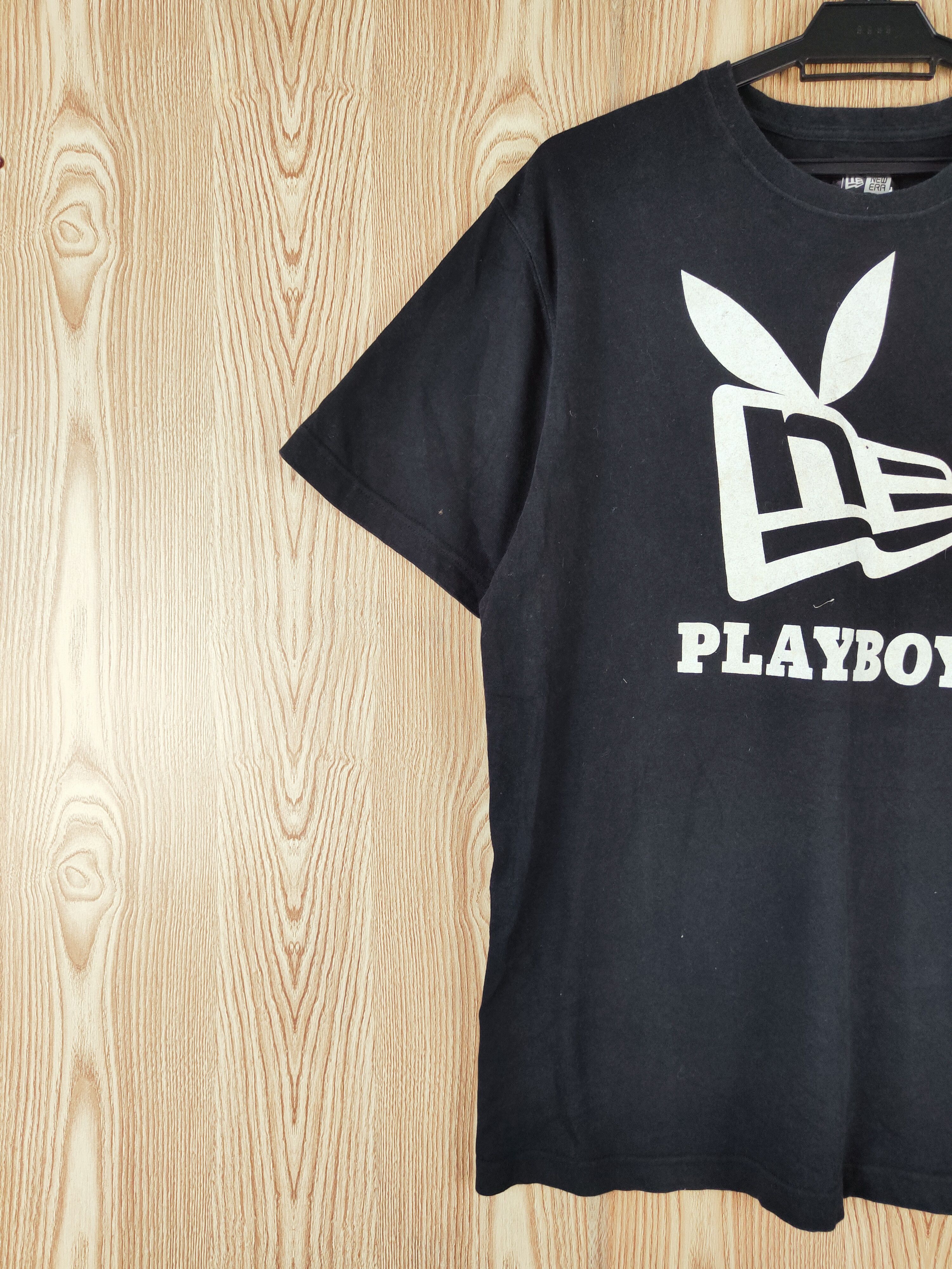 Playboy New Era Black Playboy Short Sleeve T-shirts #W414 Size US L / EU 52-54 / 3 - 4 Thumbnail