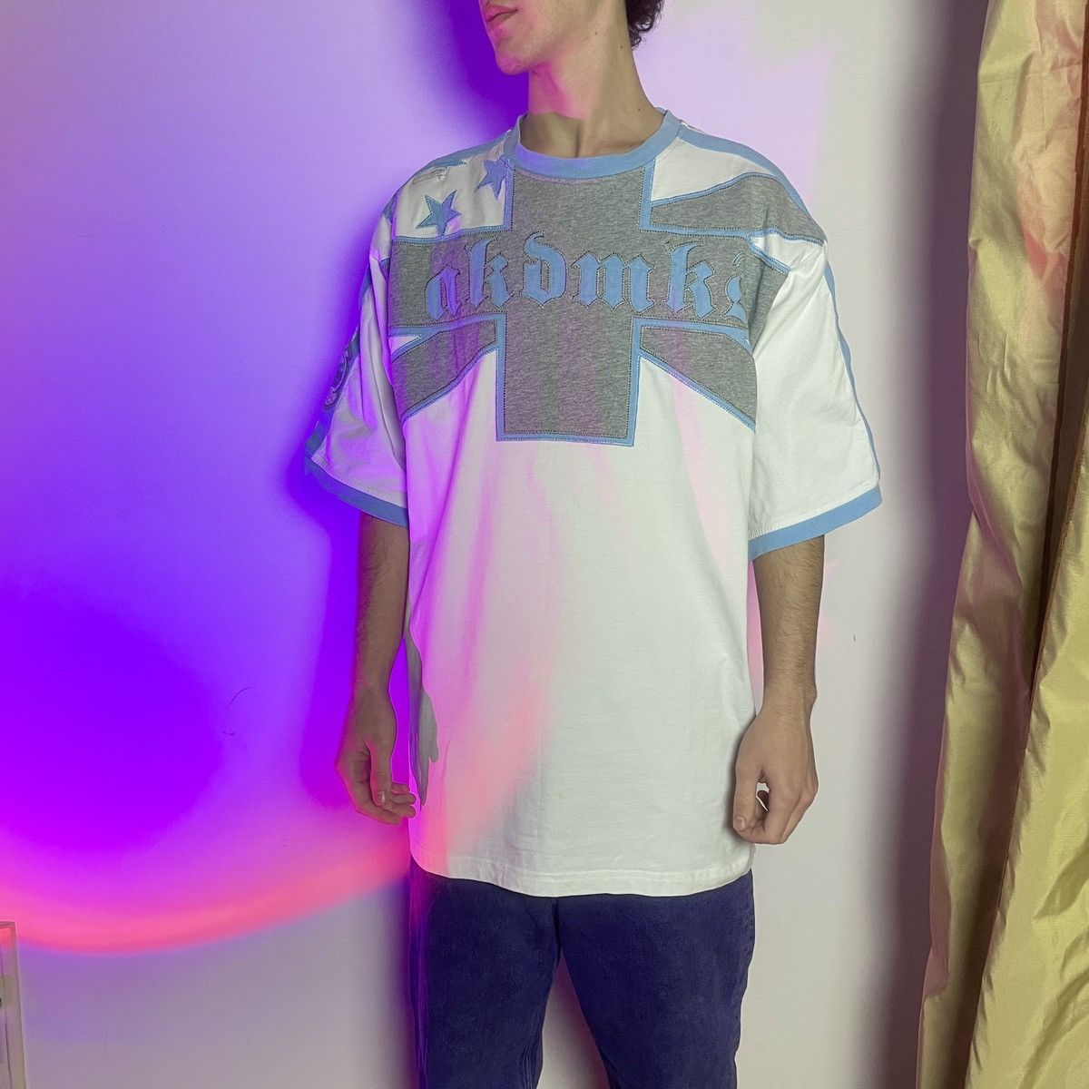Akademiks × Vintage 💧VINTAGE💧 Akademiks Unseen Forces Hip Hop British flag Tee Size US XXL / EU 58 / 5 - 2 Thumbnail