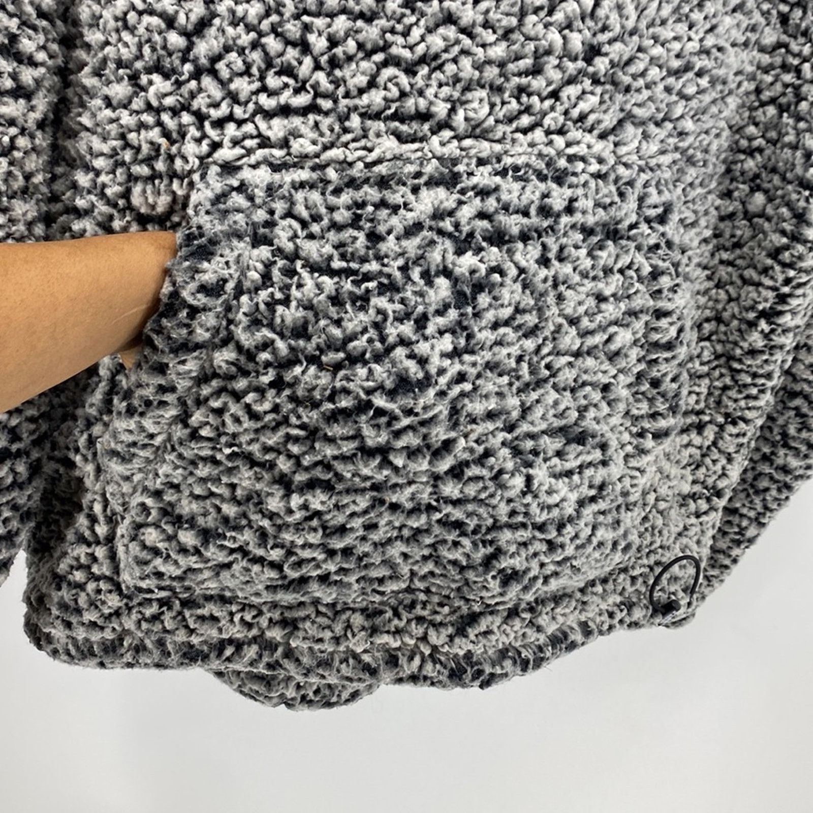 Victoria's Secret Victoria’s Secret Pink Sherpa oversized hoodie grey black S Size S / US 4 / IT 40 - 4 Thumbnail