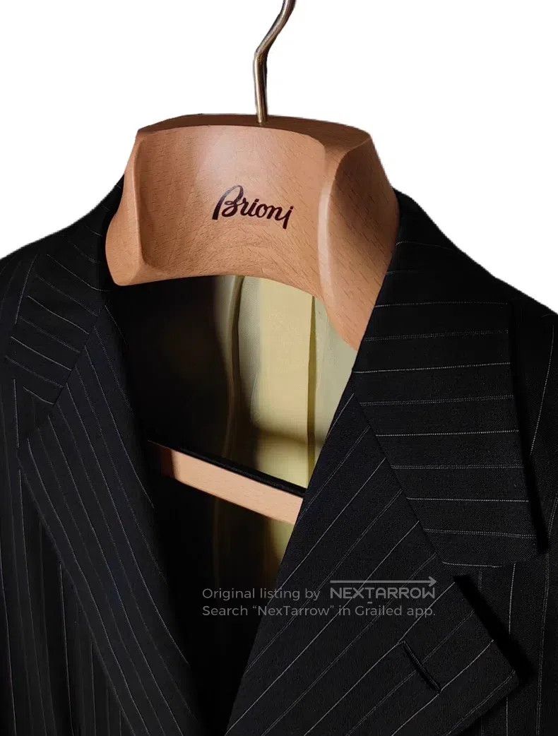 Brioni Brioni Wool handmade single-breasted suit Size US L / EU 52-54 / 3 - 2 Thumbnail