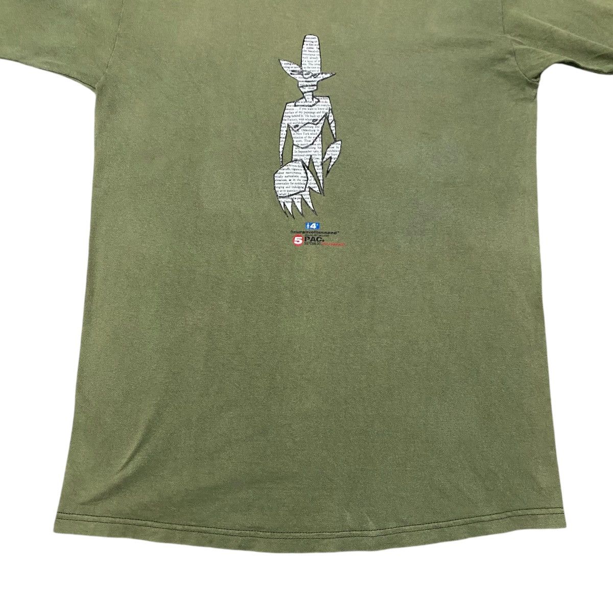 Futura Vintage Futura 2000 Alien Shirt Sunfaded Size US M / EU 48-50 / 2 - 6 Thumbnail