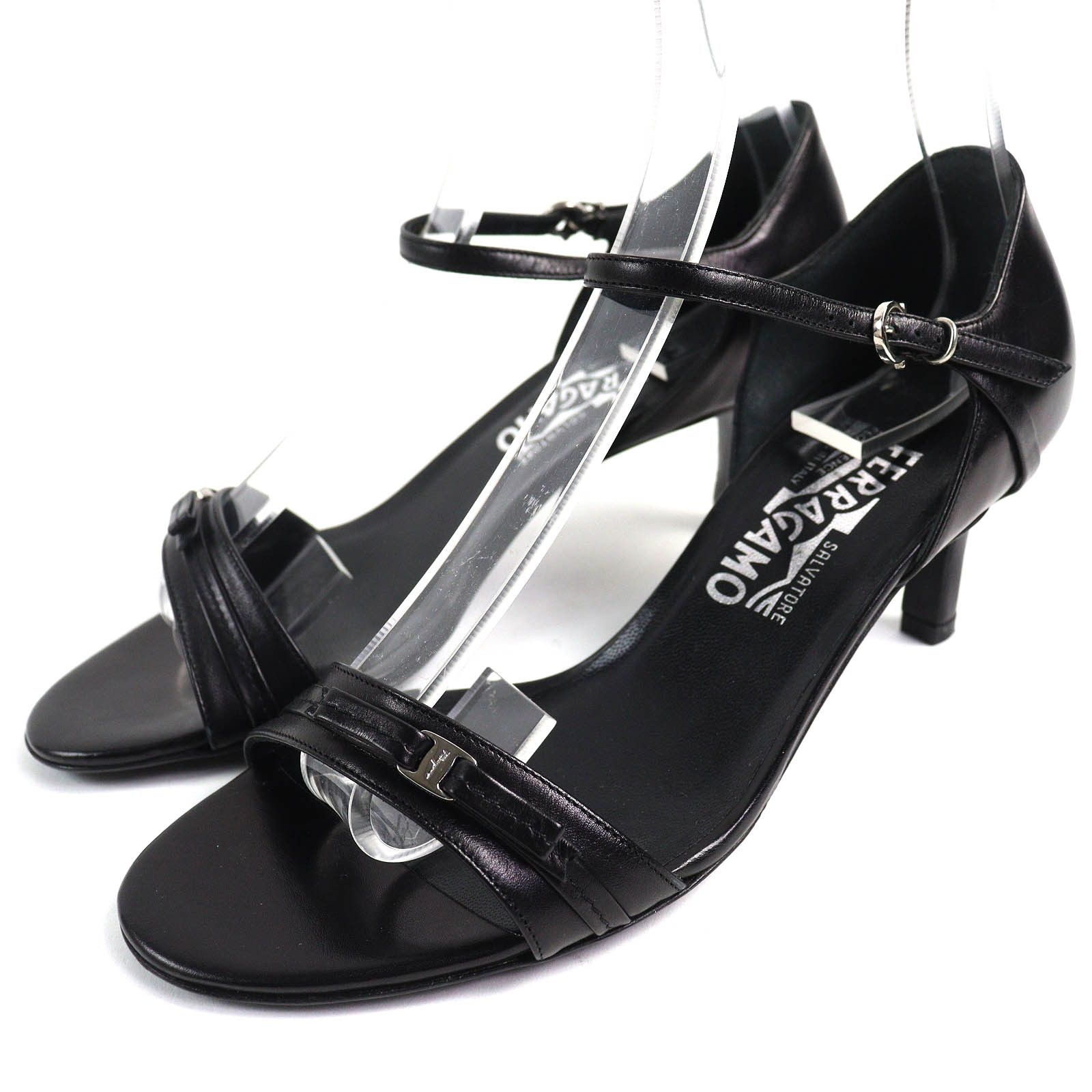 Salvatore Ferragamo Salvatore Ferragamo Vara Bow Leather Sandals