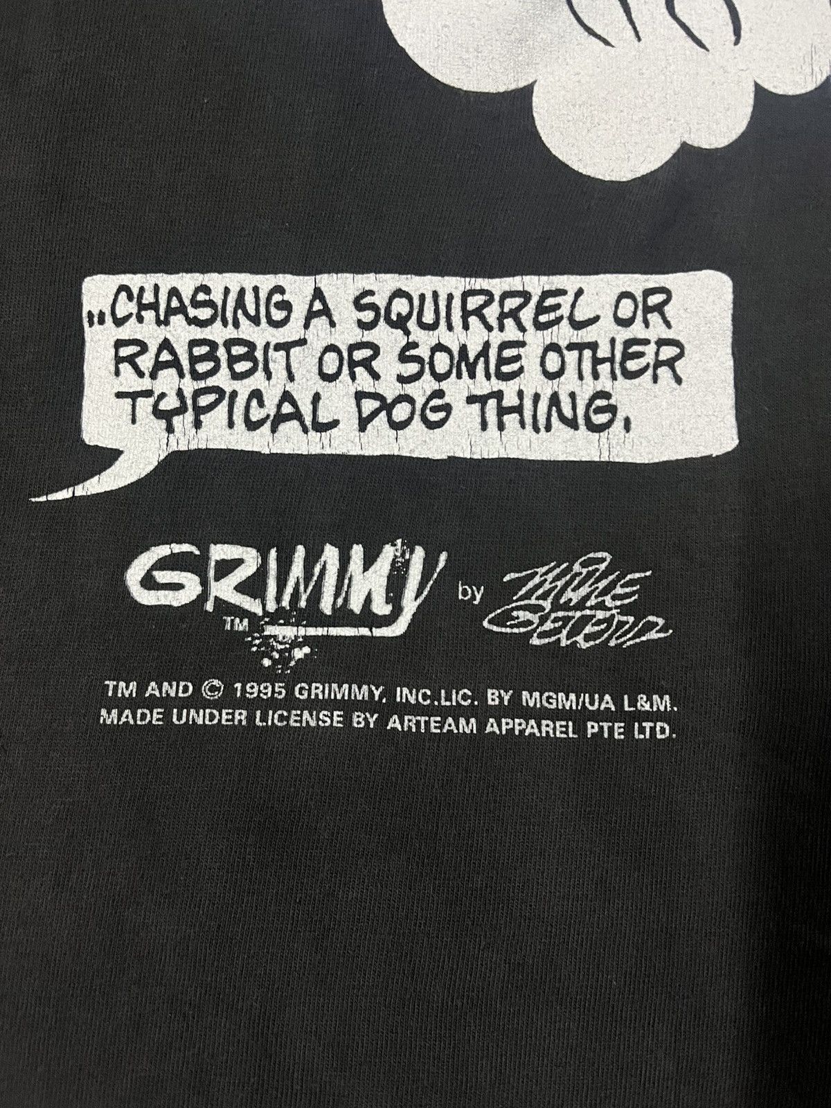 Cartoon Network × Vintage Vintage Grimmy Tshirt Size US L / EU 52-54 / 3 - 3 Thumbnail