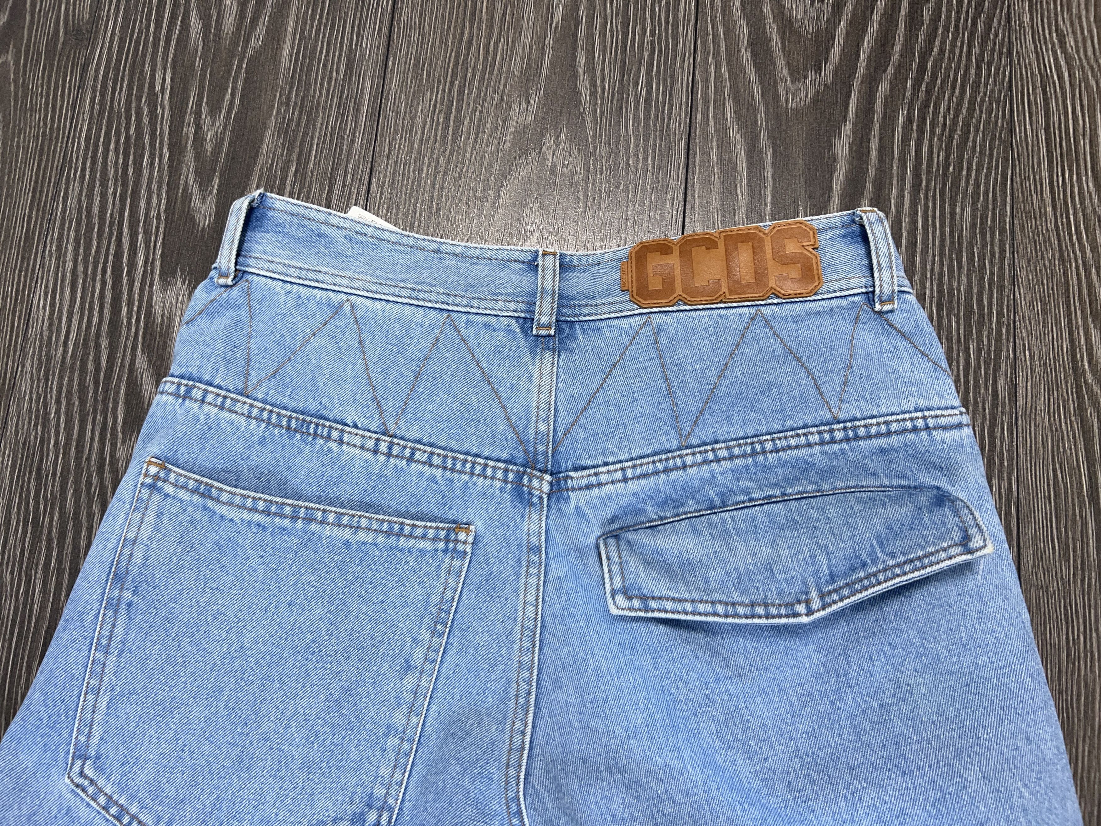 GCDS Ultracargo Denim Multipocket Pants Jeans Wide Leg Size 33 Size US 33 - 23 Thumbnail
