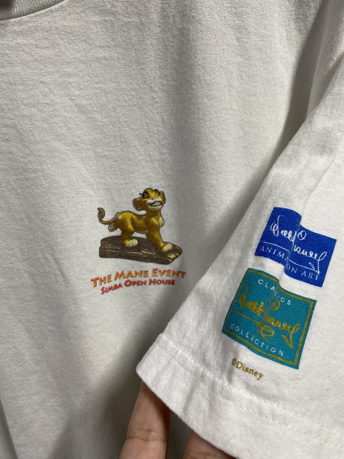 Disney × Vintage Vintage 90’s Disney Movie Lion King Tee Shirt Men’s Large Size US L / EU 52-54 / 3 - 6 Thumbnail