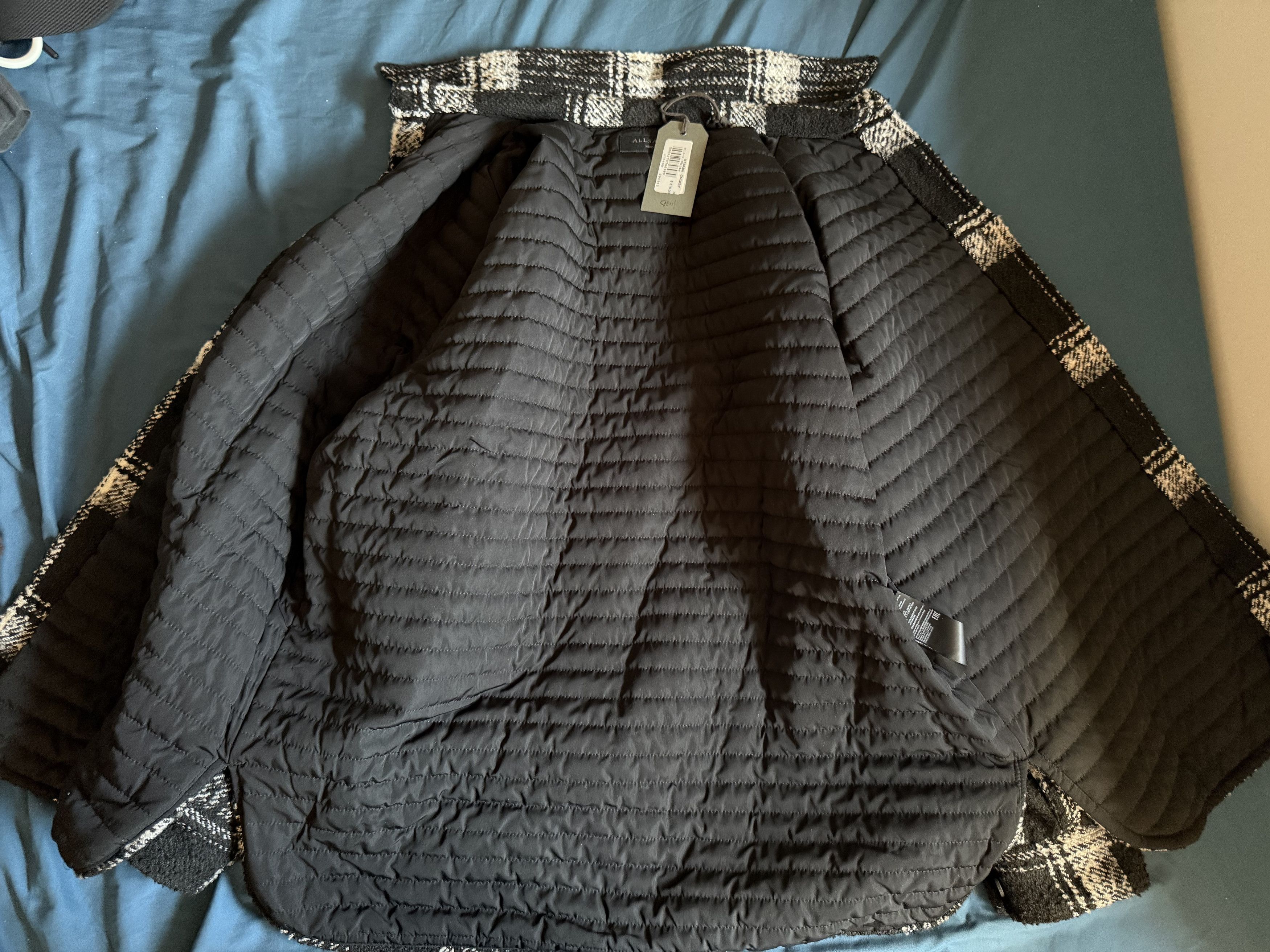 Allsaints ALLSAINTS Hibara Plaid Jacket Medium $319 Size US M / EU 48-50 / 2 - 5 Thumbnail