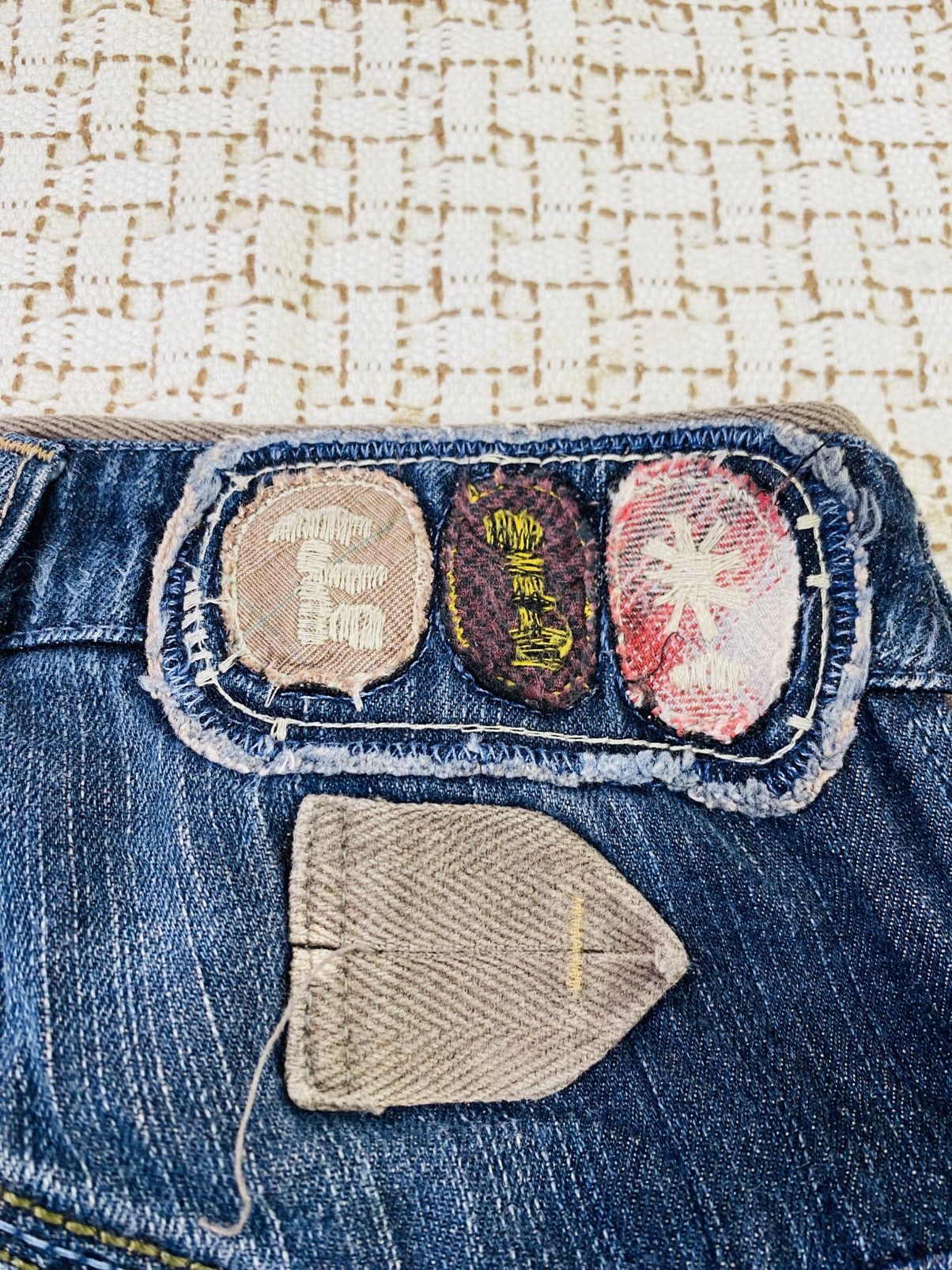 Marithe + Francois Girbaud Vintage Marithe Francois Girbaud Distressed Jeans Size US 34 / EU 50 - 12 Thumbnail