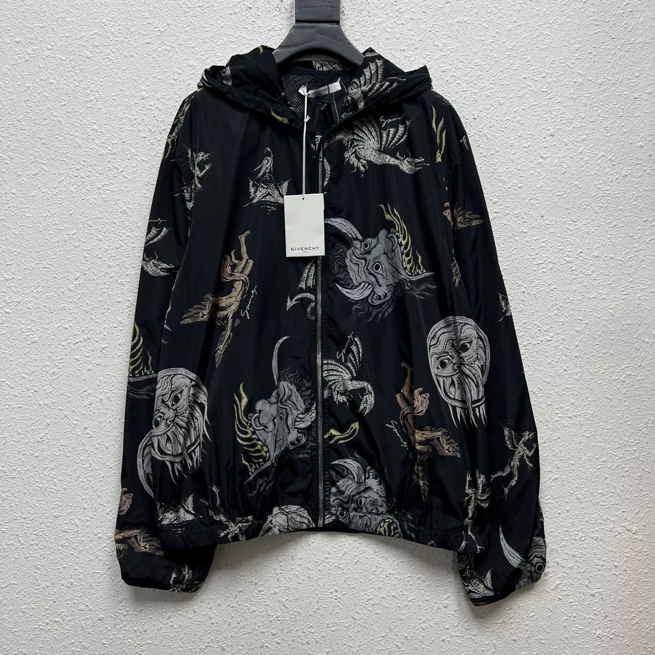 Givenchy Givenchy Devil Angel Graffiti Jacket Size US L / EU 52-54 / 3 - 1 Thumbnail