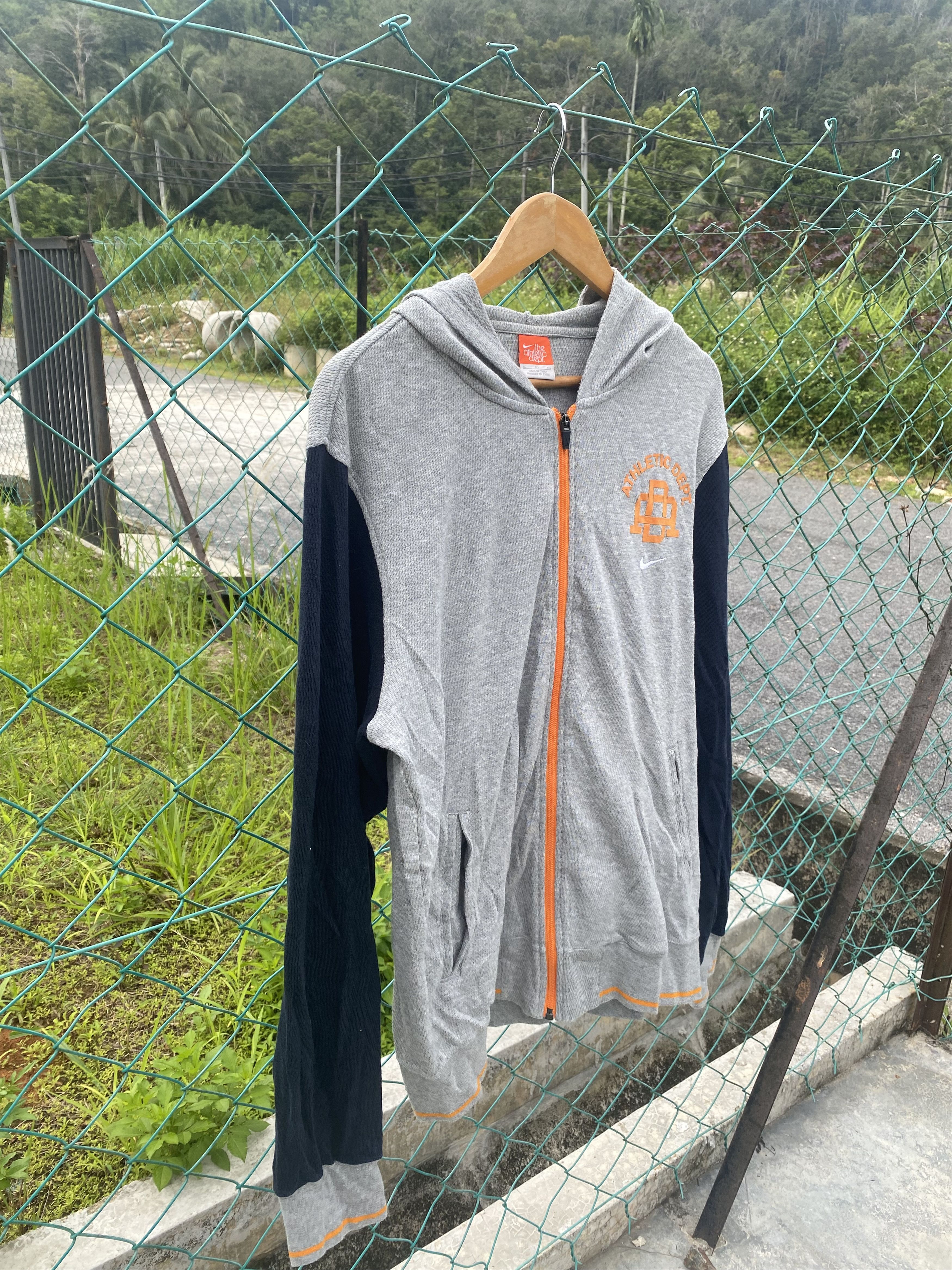 Nike Nike Athletic Dept. Zip Up Hoodies Size US XL / EU 56 / 4 - 4 Thumbnail