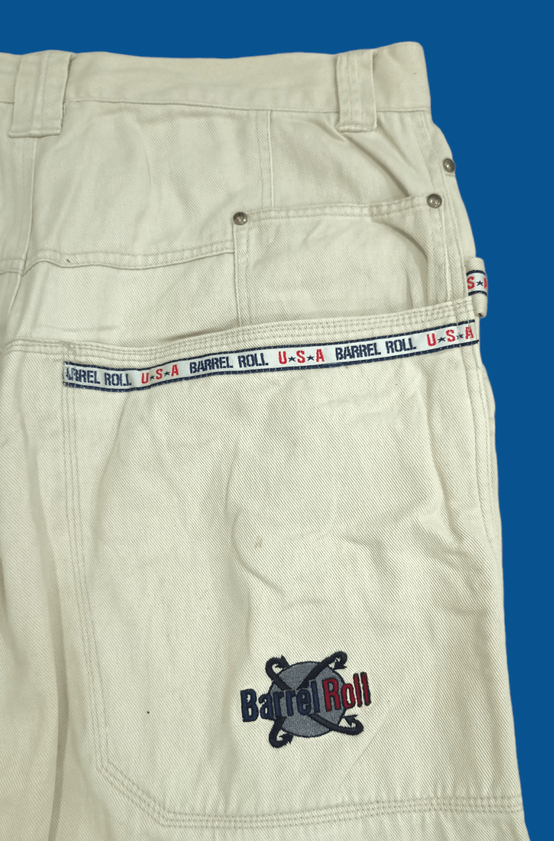 Vintage Vintage Barrel Roll USA Baggy Hip Hop Pants Size US 32 / EU 48 - 15 Thumbnail