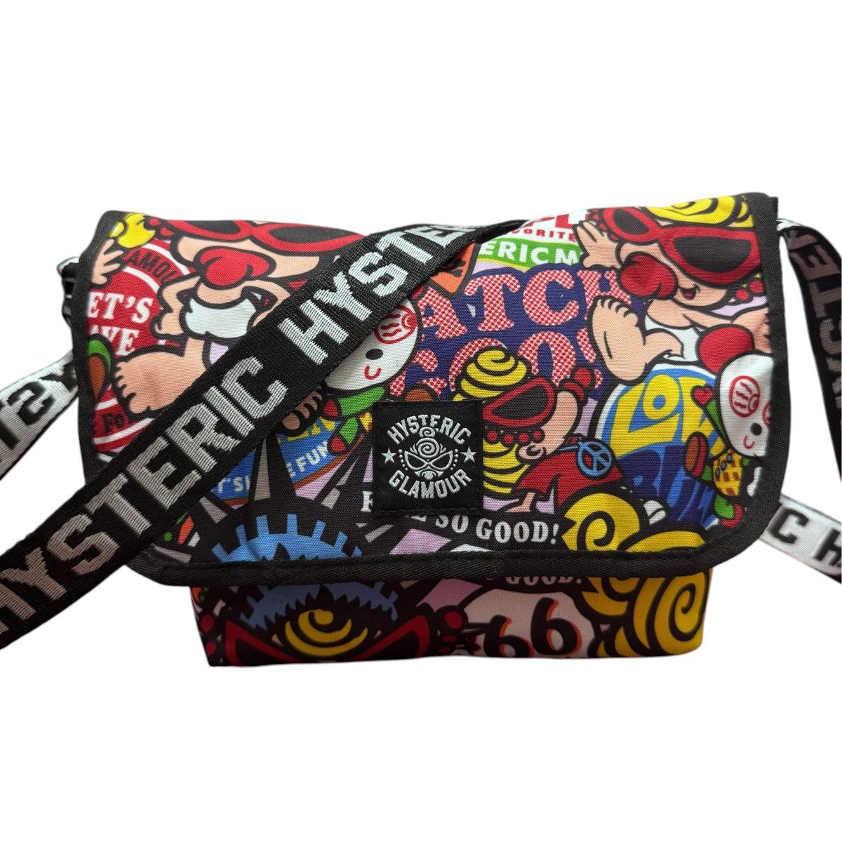 Hysteric Glamour Hysteric Glamour Multi-Color All-Over Print Crossbody Size ONE SIZE - 3 Thumbnail