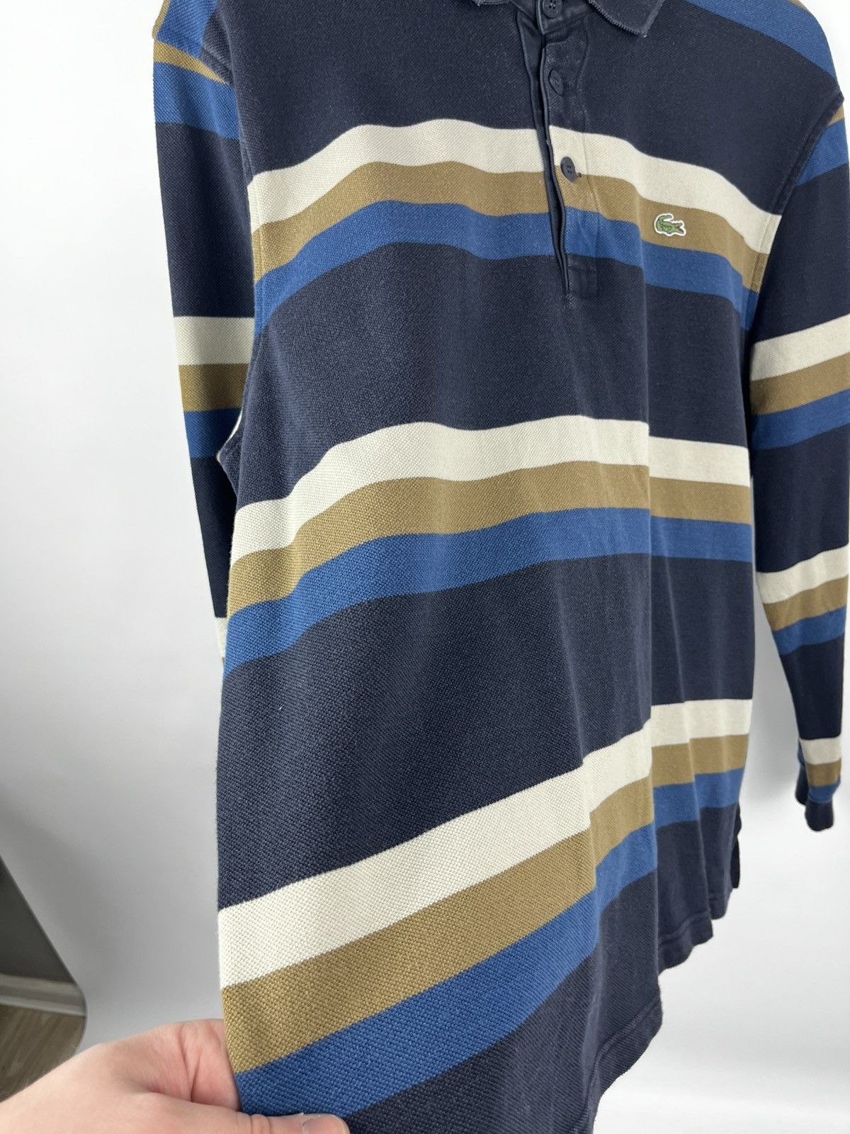 Lacoste Lacoste rugby shirt vintage size xl Size US XL / EU 56 / 4 - 11 Thumbnail