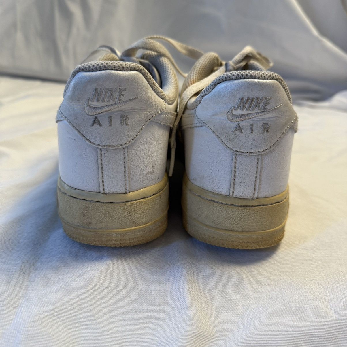 Nike Nike Air Force 1 Low White - Size 9 Size US 9 / EU 42 - 4 Thumbnail