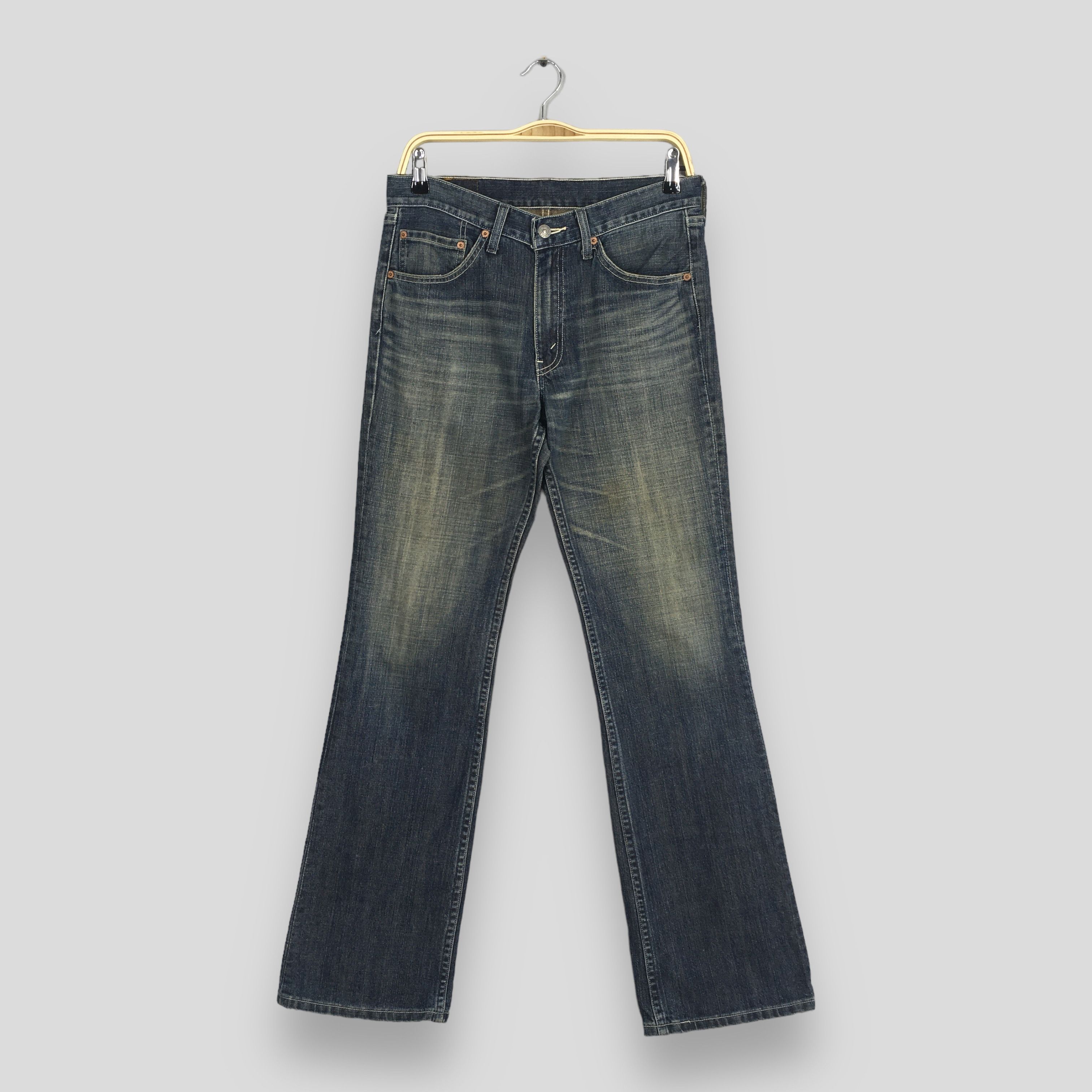 Levi's Size 29x32 Vintage Levi's 517 Bootcut Flare Jeans S778 Size US 29 - 1 Thumbnail