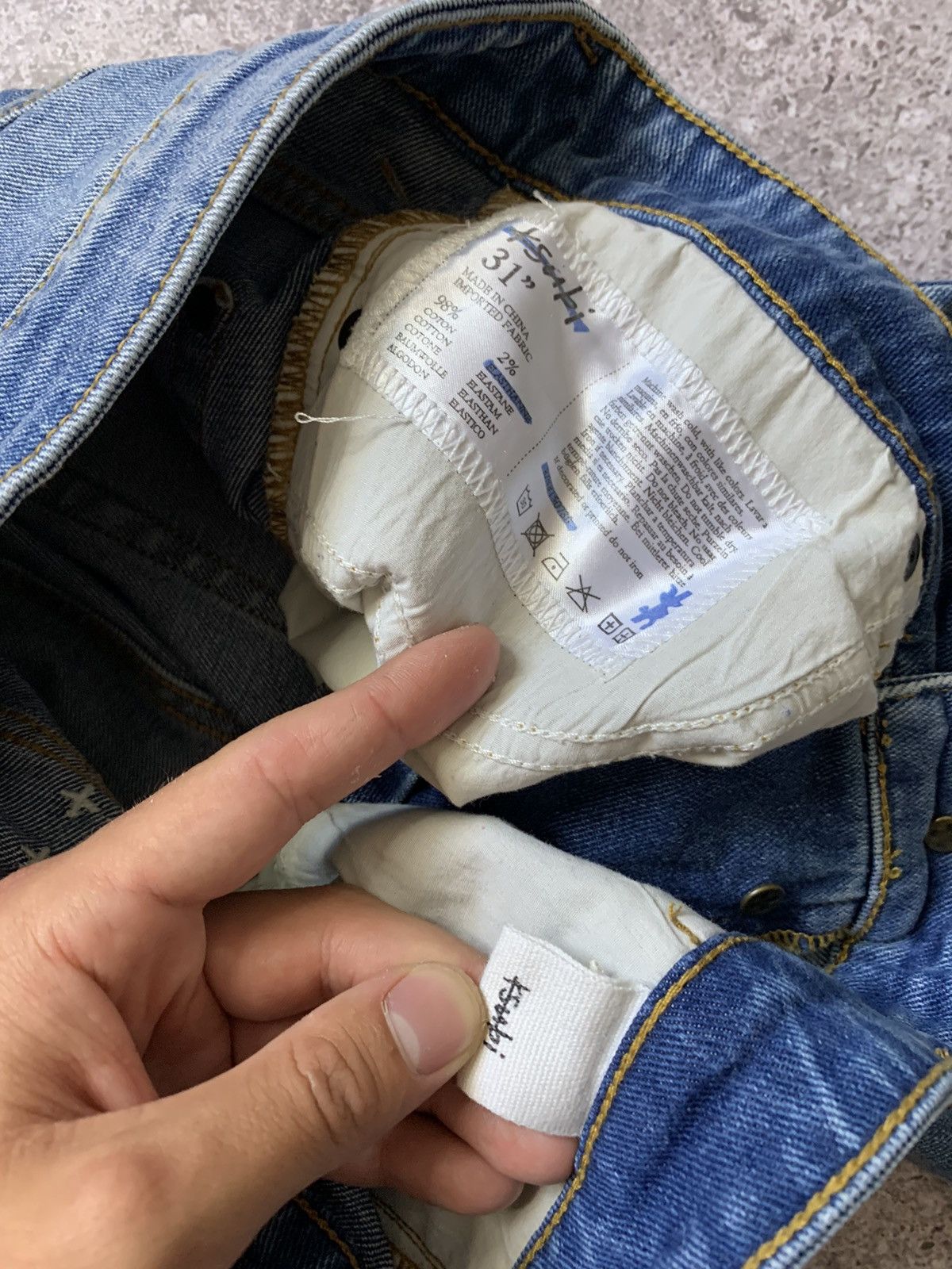 Ksubi Ksubi Chitch Underrated Blue Jeans Size 31 Size US 31 - 11 Thumbnail