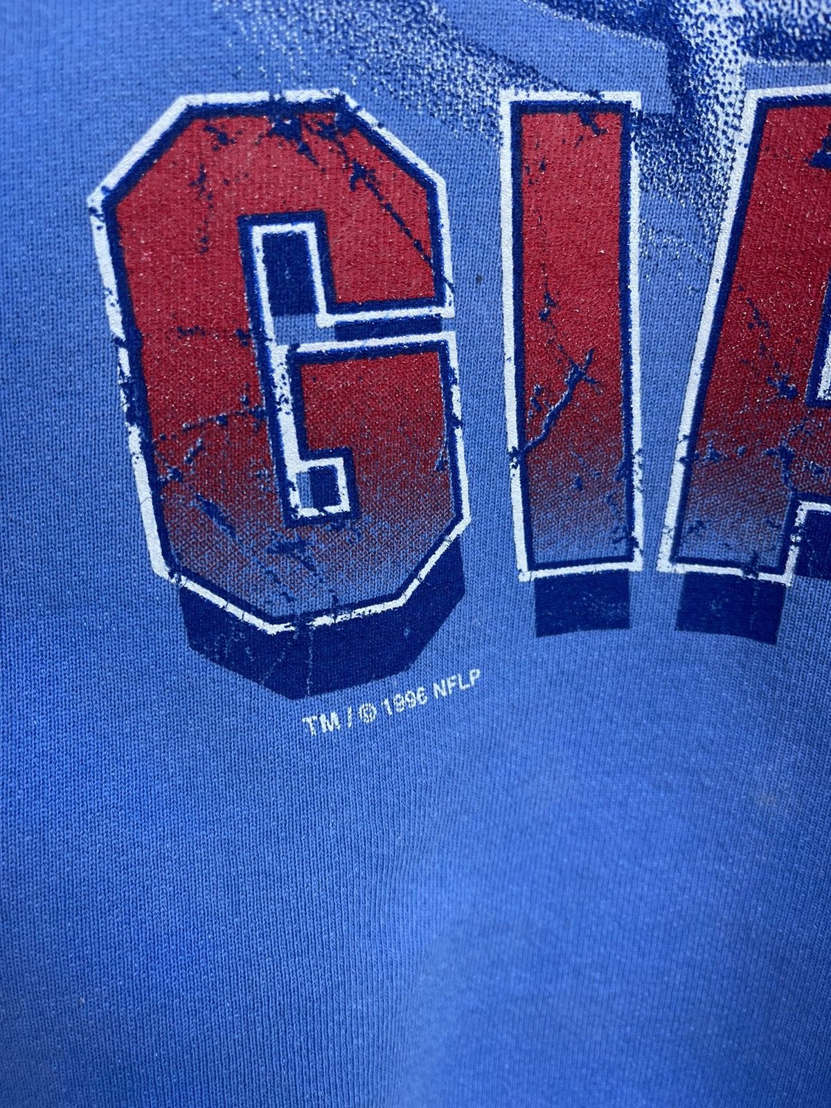 Riddell Vintage 1996 Riddell New York Giants NFL Sweatshirt Crewneck Size US M / EU 48-50 / 2 - 6 Thumbnail