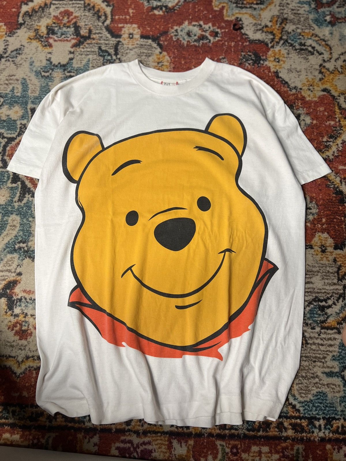 Disney Vintage 90s Winnie the Pooh Big Face Size US XL / EU 56 / 4 - 1 Thumbnail