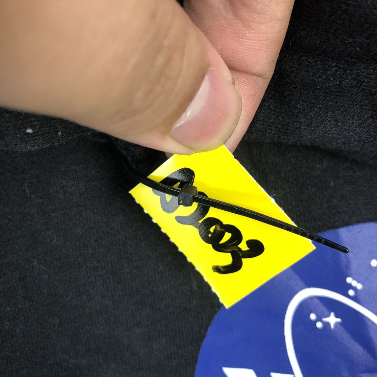 Nasa streetwear Black Hoodie #A2023
