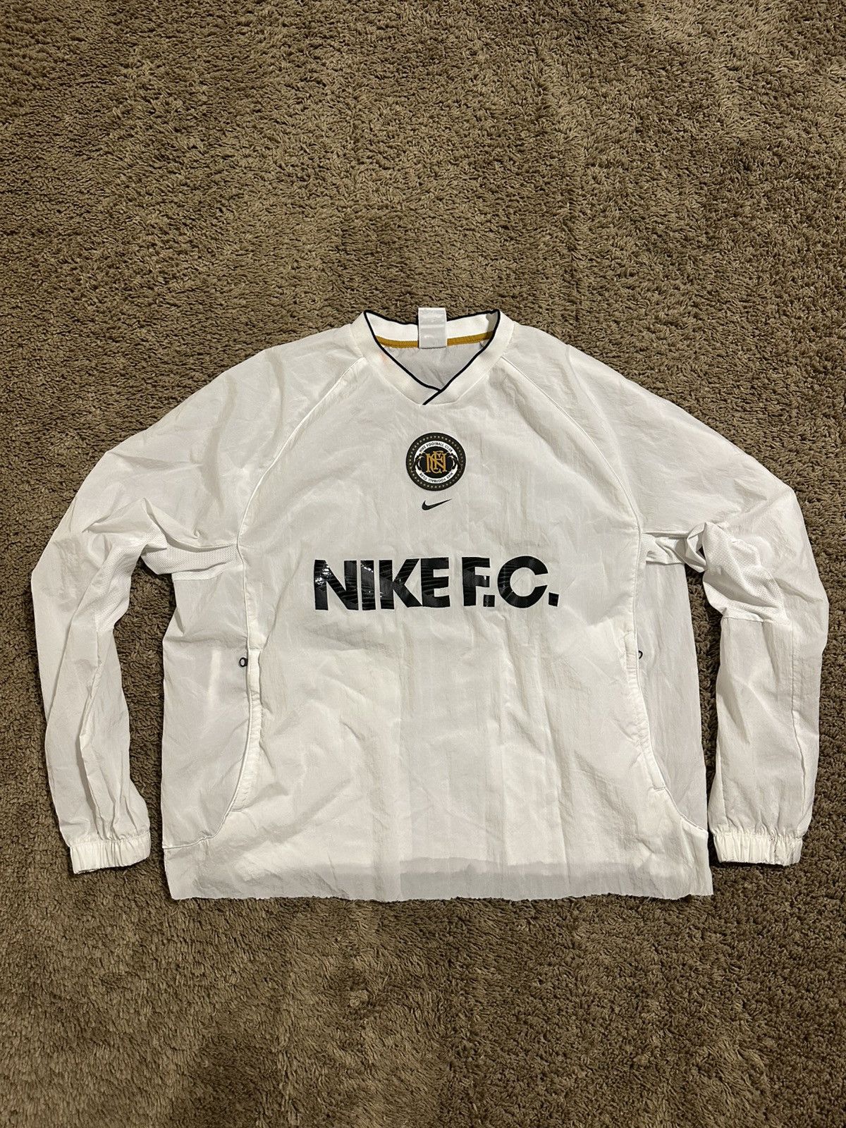 Nike × Vintage Vintage Nike FC Pullover “cut off” 00s size medium Size US M / EU 48-50 / 2 - 1 Thumbnail