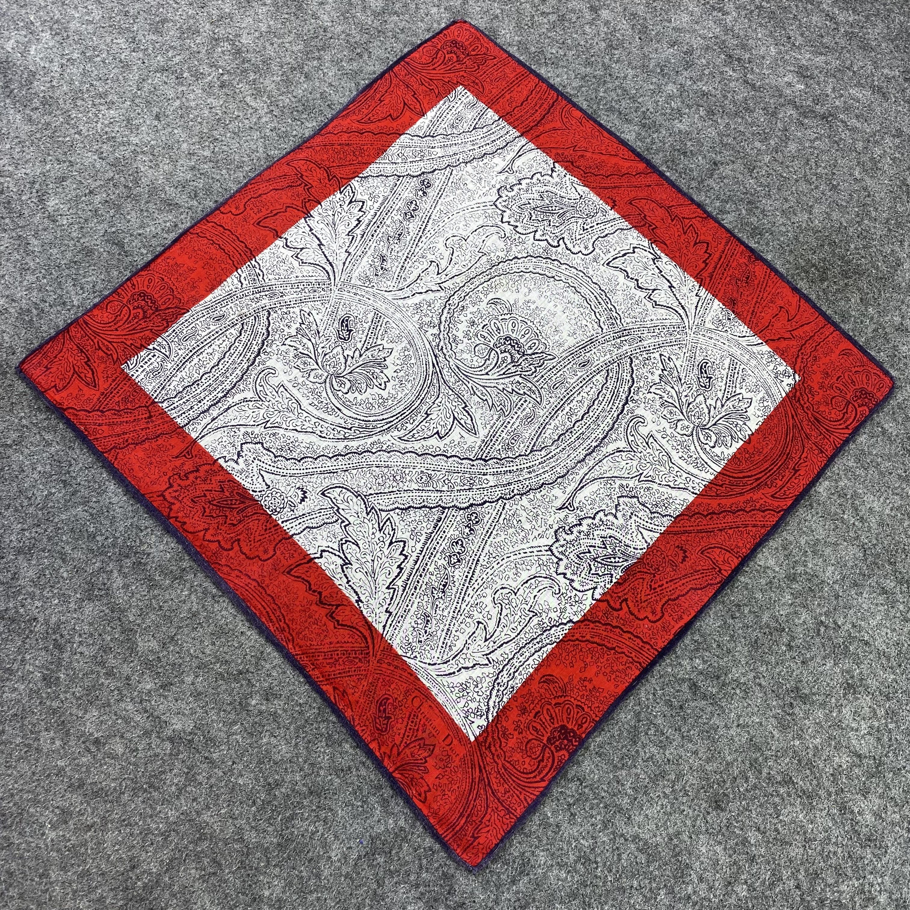 Designer Christian Dior Handkerchief / Bandana / Neckerchief -B647 Size ONE SIZE - 4 Thumbnail