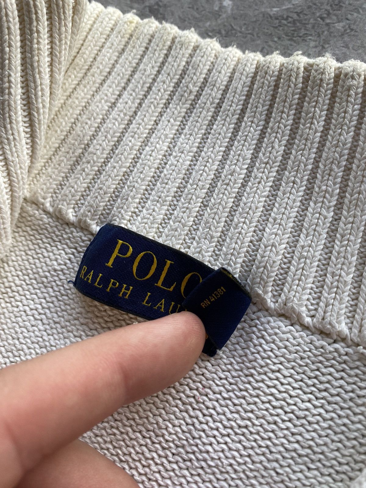 Polo Ralph Lauren 🇺🇸Rare Y2K Polo Ralph Lauren 1/3 Zip Sweatshirt Retro Hype Size US S / EU 44-46 / 1 - 9 Thumbnail