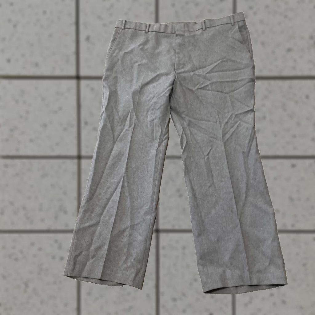 Levi's VINTAGE Levi's Action Slacks Pants Men 40x28 Brown STA-PREST Flat Wide Trousers Karriere Size US 36 / EU 52 - 1 Thumbnail