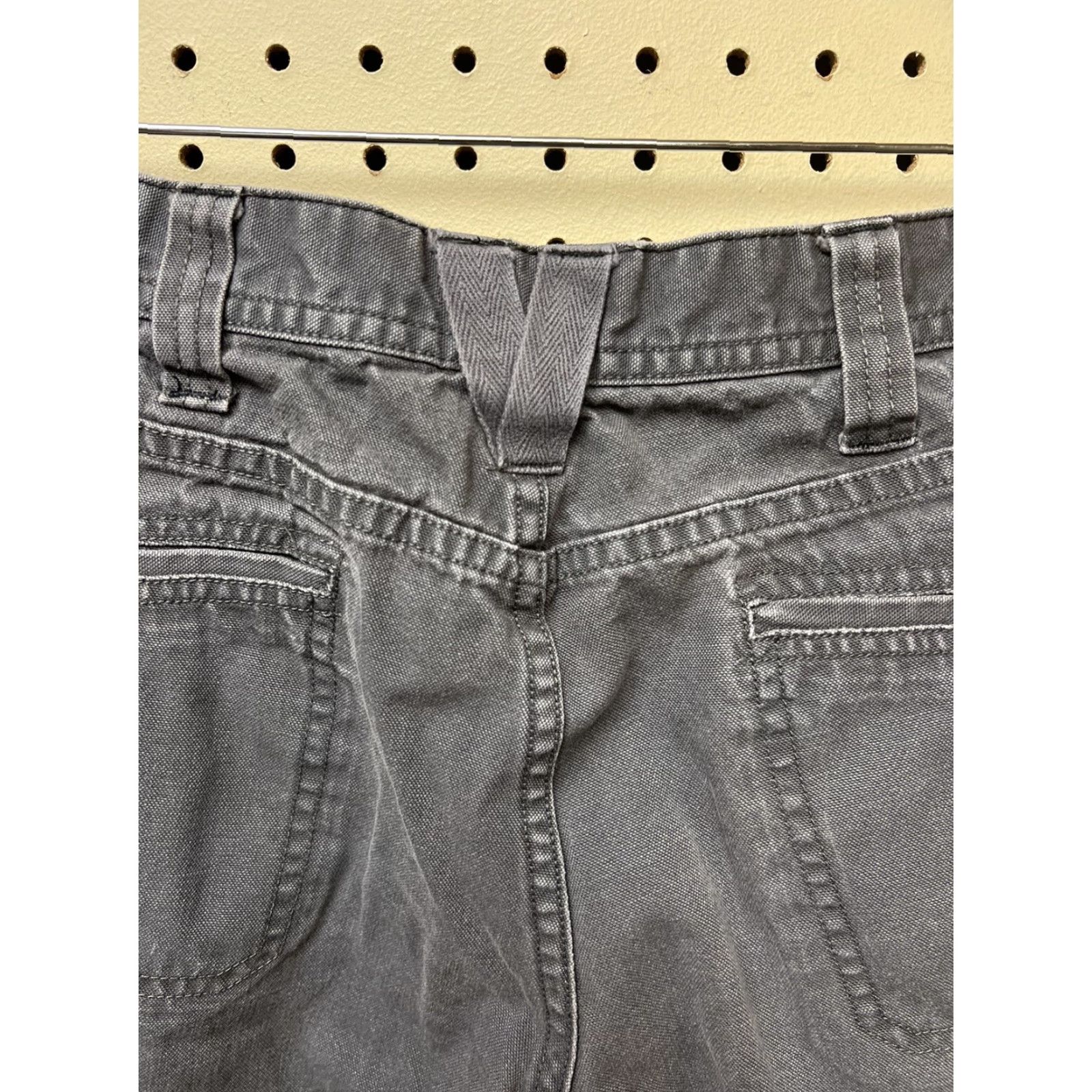 Patagonia Patagonia Womens Workwear Shop Duck Canvas Work Pant 12 Gray Size 34" / US 12 / IT 48 - 3 Thumbnail